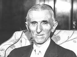 Nikola Tesla Portrait - Pioneer of Electricity Portrait of Nikola Tesla, the famous inventor and electrical engineer