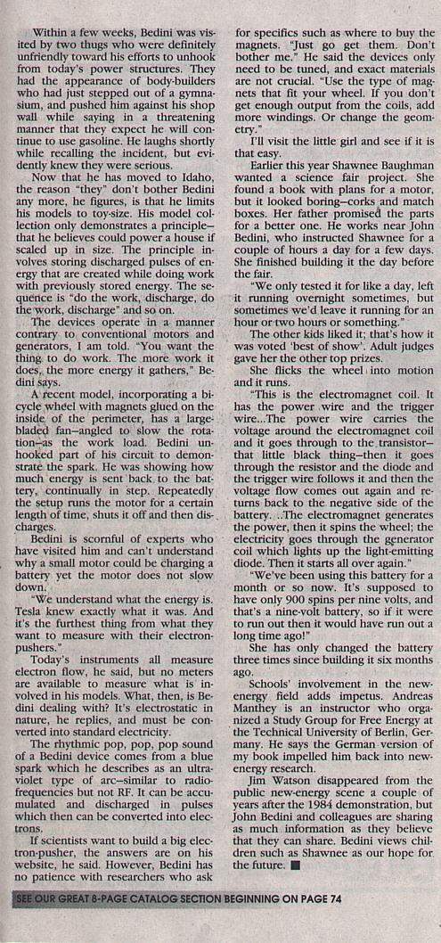 Nikola Tesla's Secret - Insights on Energy Storage and Electricity