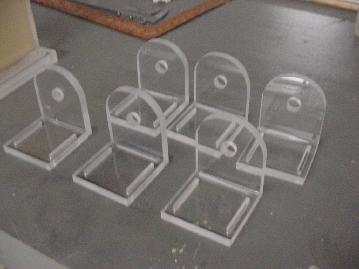 Acrylic Coil Mounts for Electrical Projects