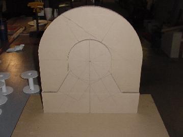 Nikola Tesla Coil Construction Template Model