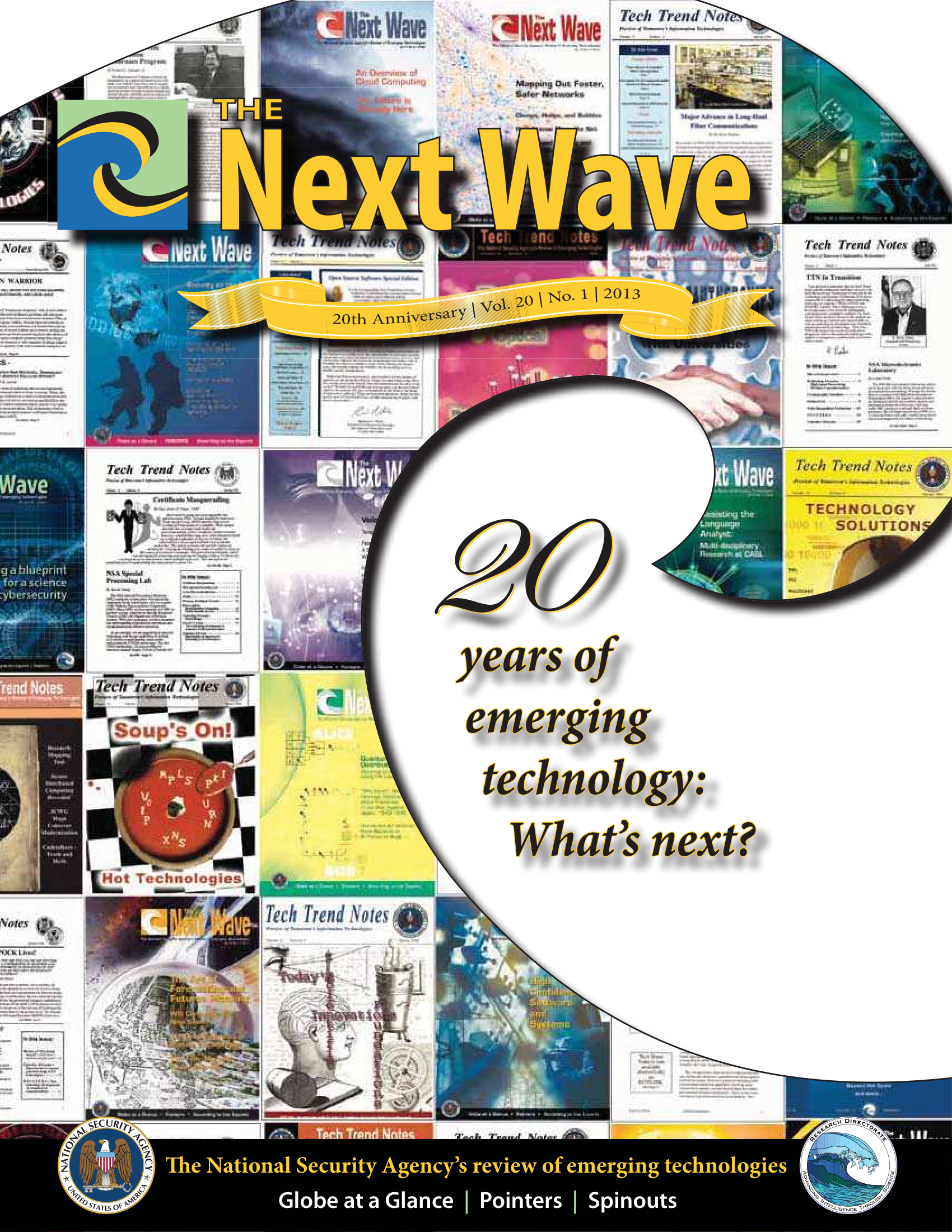 The Next Wave, Vol. 20 No. 1 — 20th anniversary issue: 20 years of emerging tech