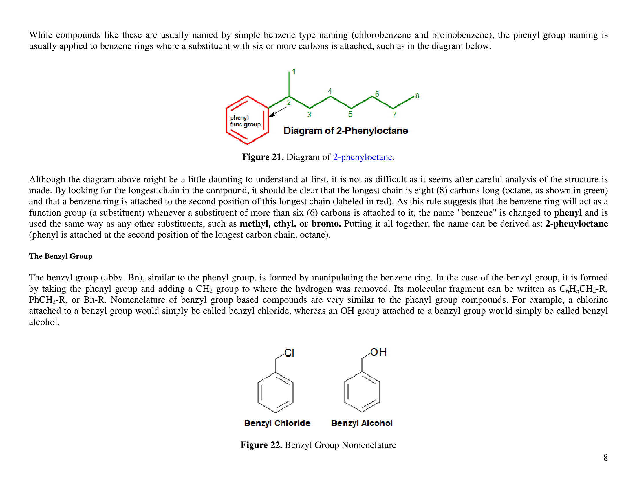 Benzene Naming Explained