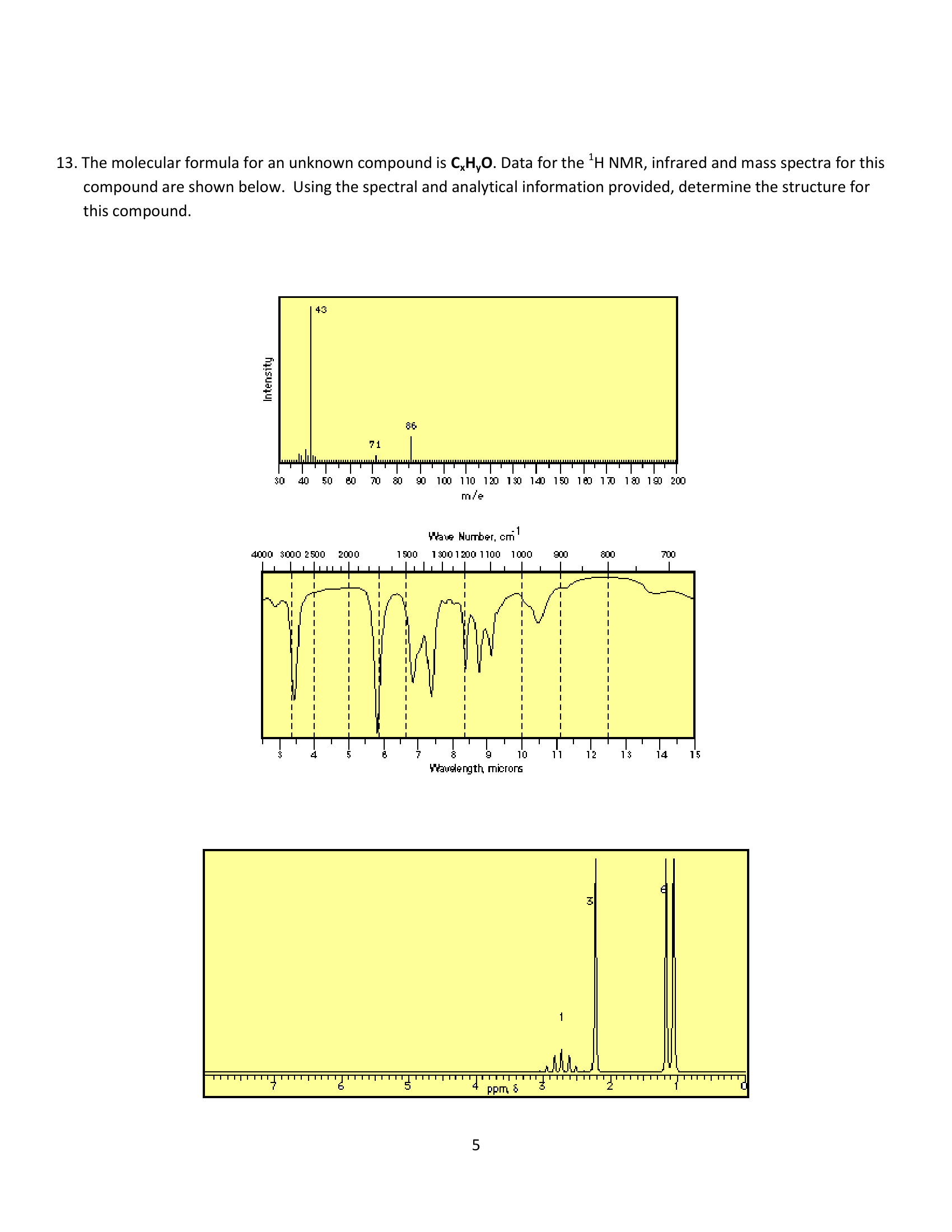 Chapter 13 Extra Problems
