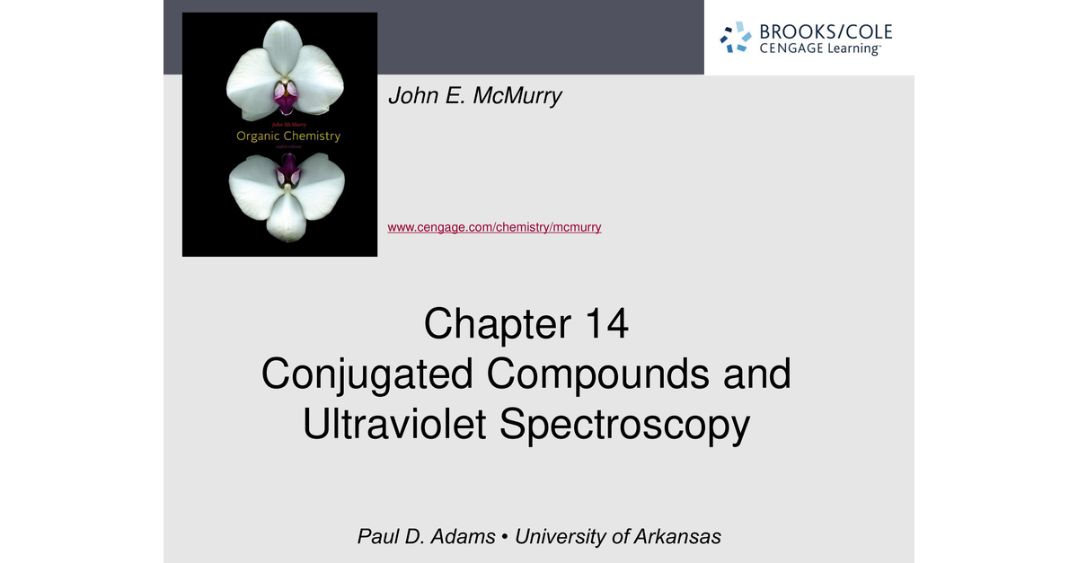Chapter 14 Conjugated Compounds And Ultraviolet Spectroscopy