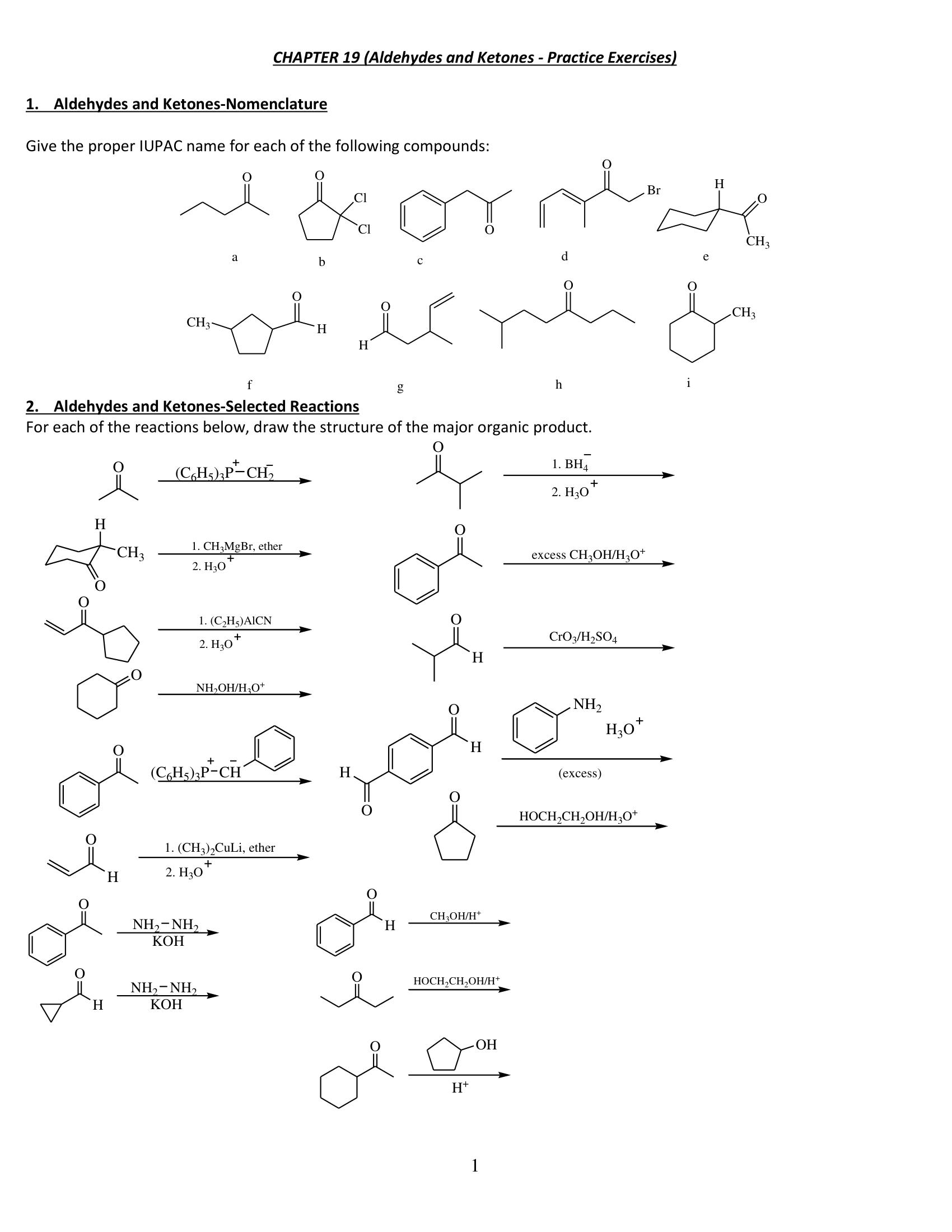 Chapter 19 Extra Problems