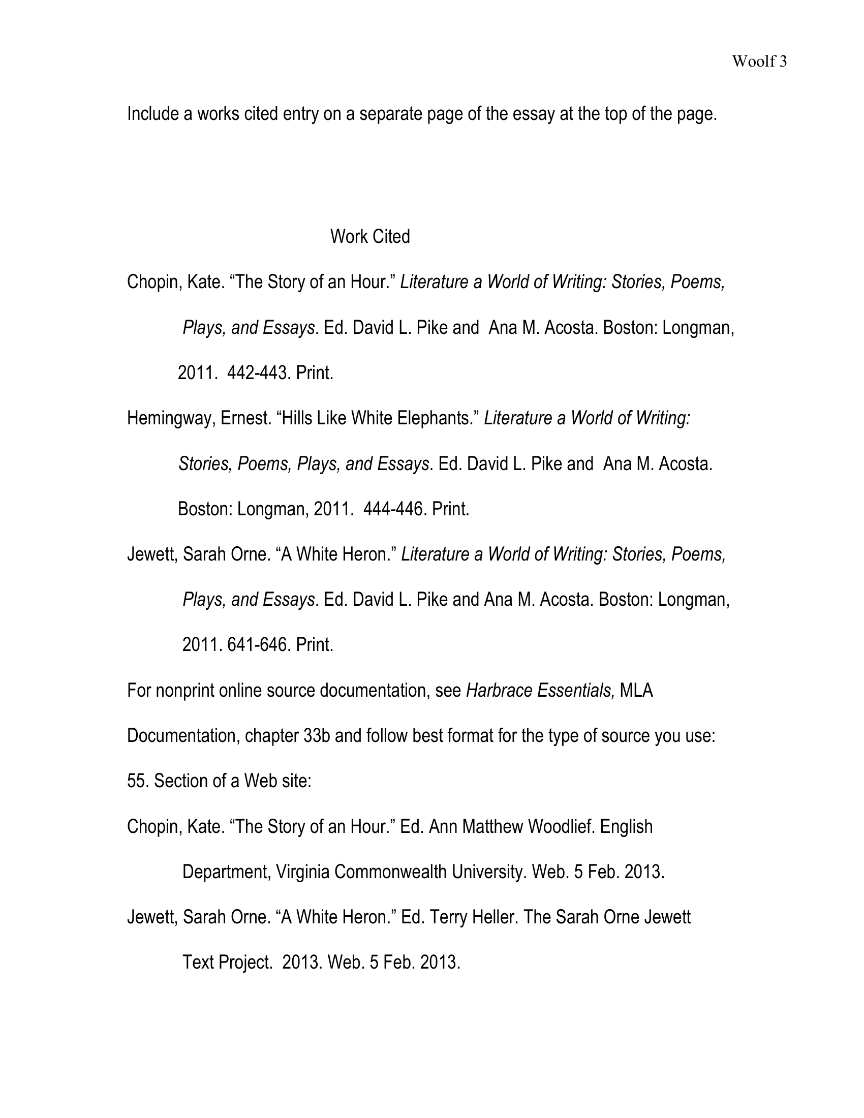 Essay One Sample Intro And Body Paragraphs