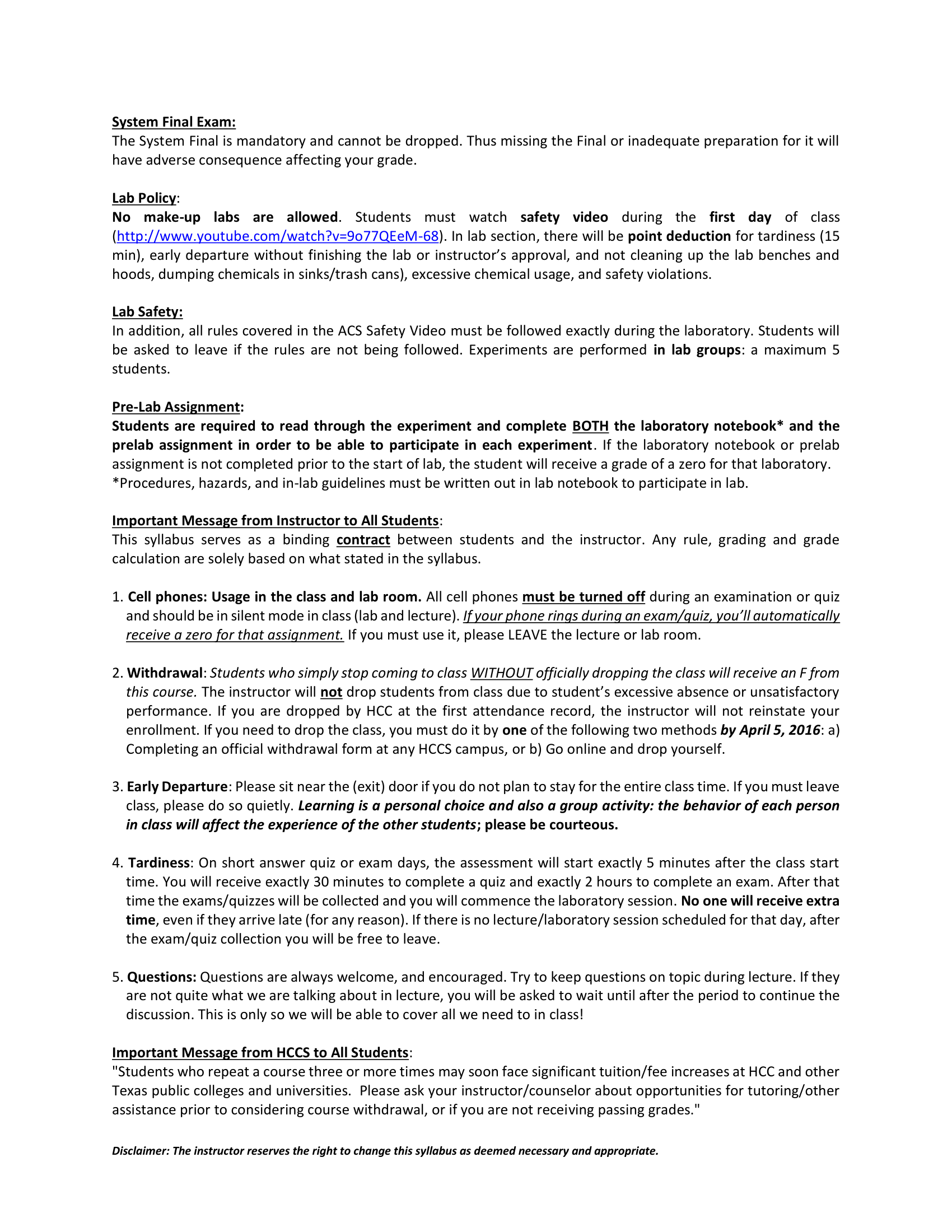 Sp2016 Chem 2425 95600 Giesbrecht