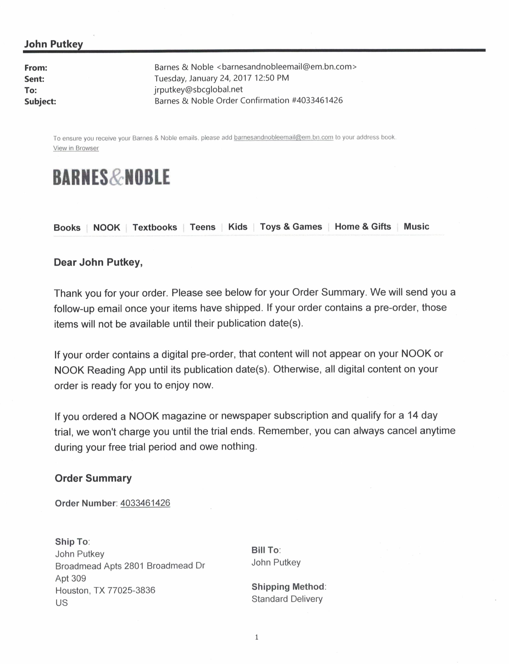 School Books 1 24 17