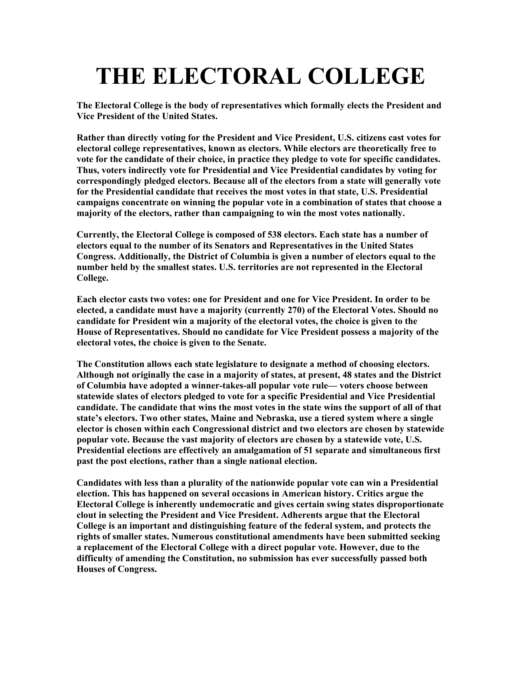 Theelectoralcollege