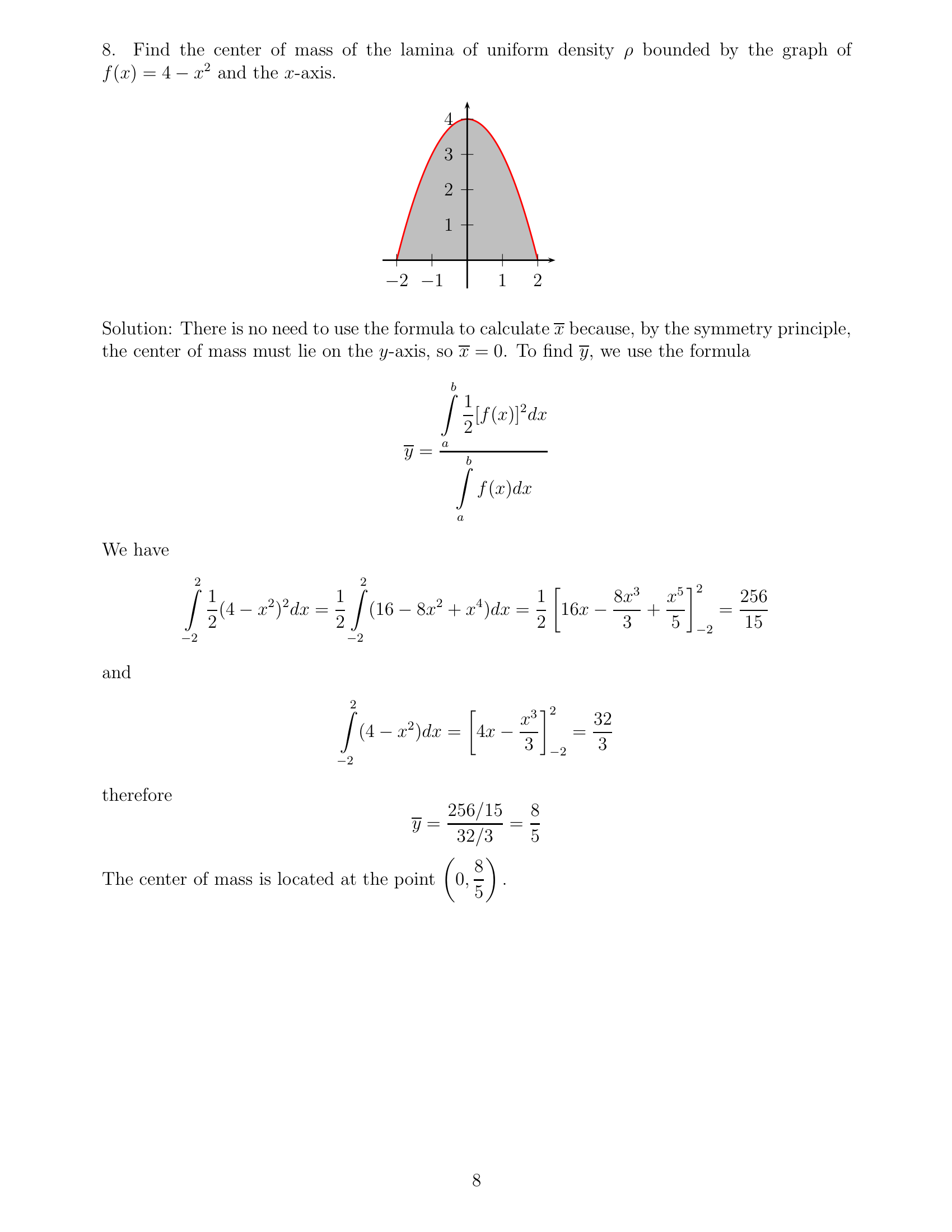 Calculus Ii 11 Fall 2013 Midterm 2 Solutions