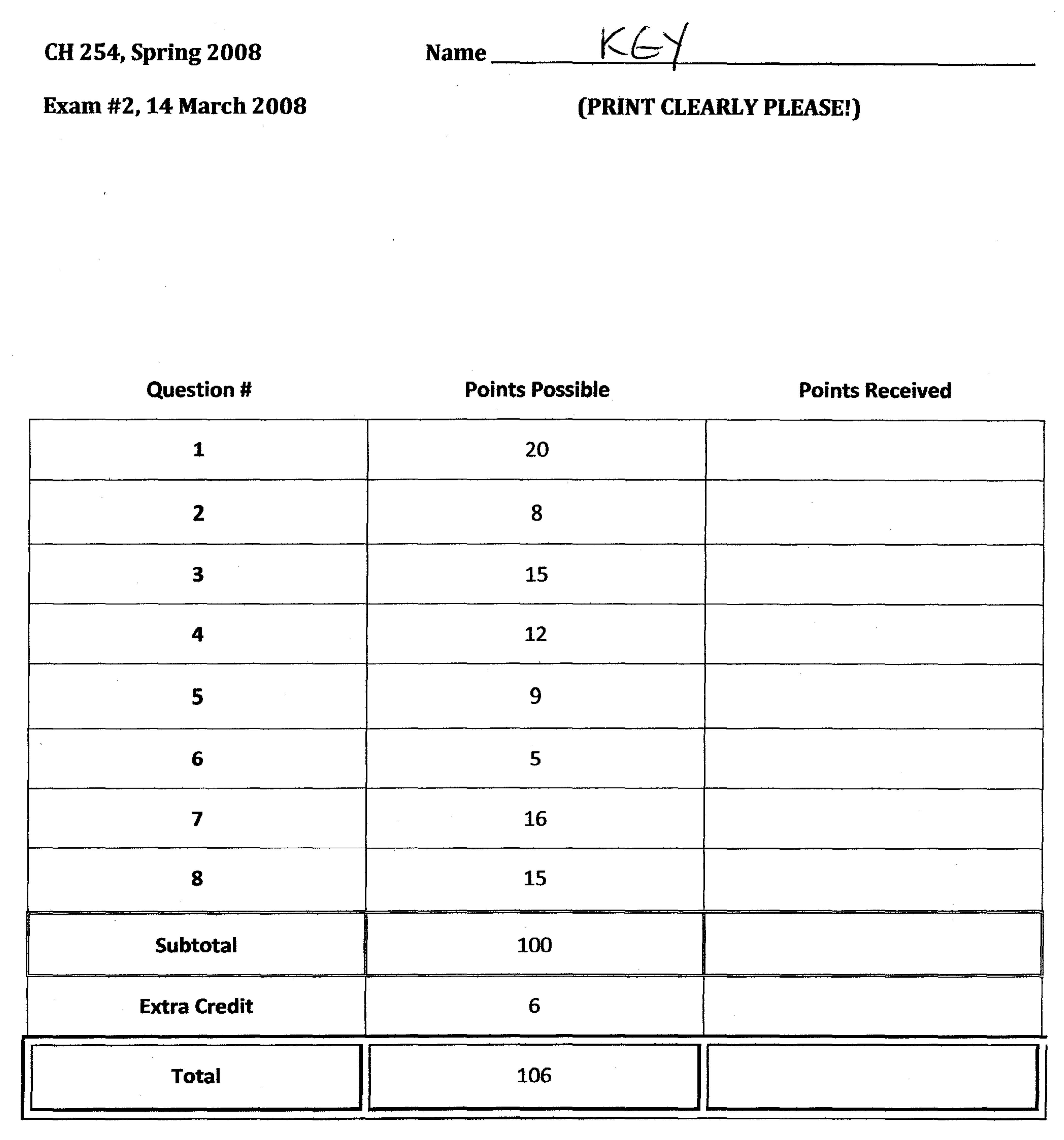 254Spr08Exam2Answers