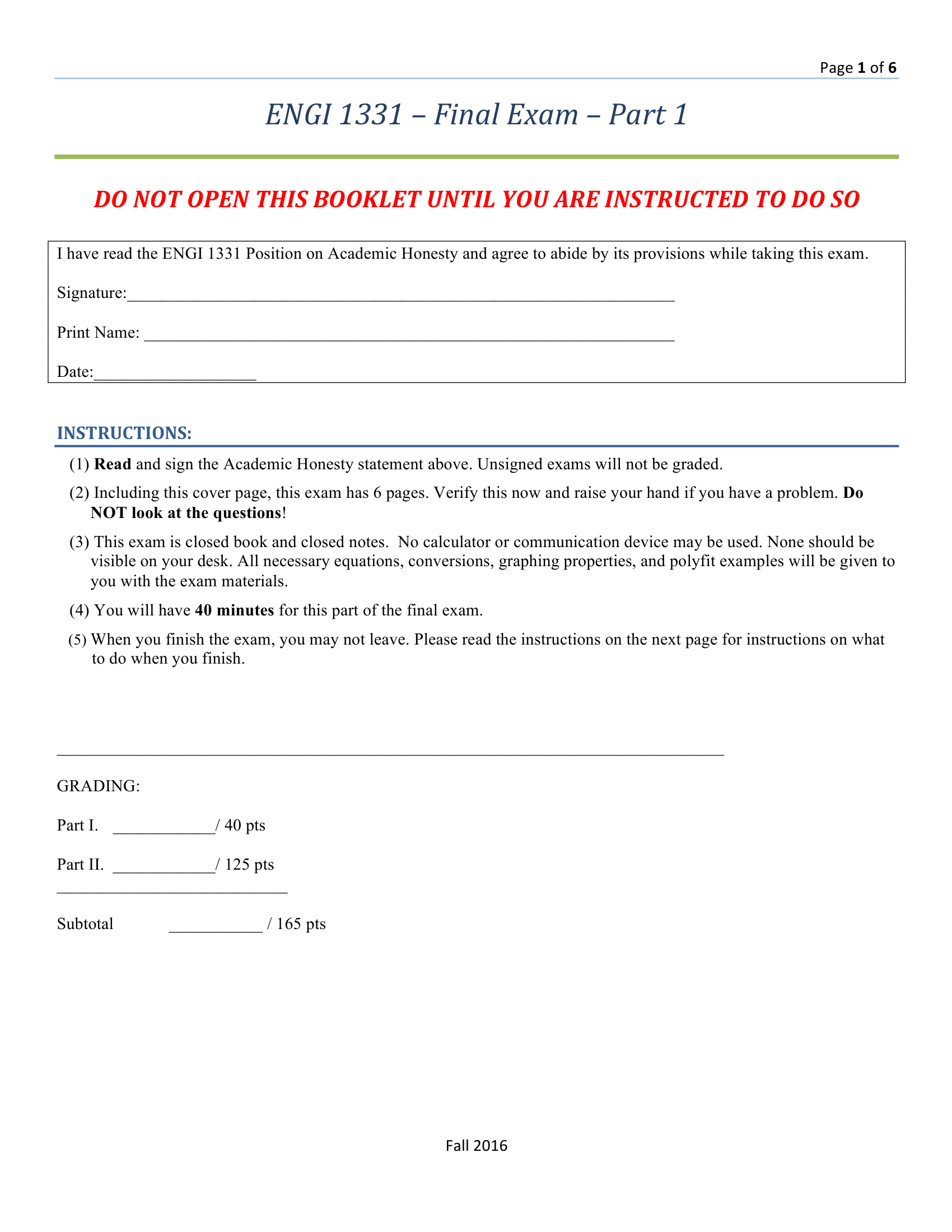 Engi1331 Finalexam Instructions Part1