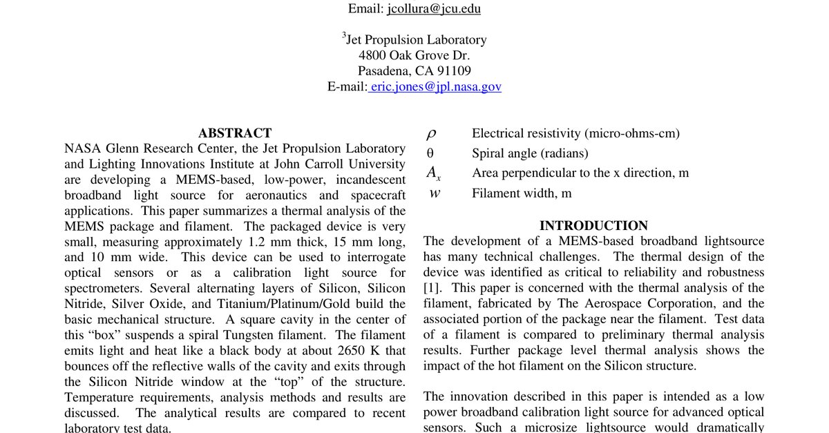 TFAWS04 EGolliher HW