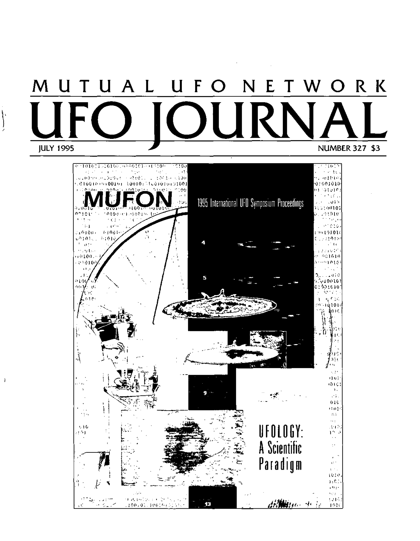 Mufon Ufo Journal 1995 7. July