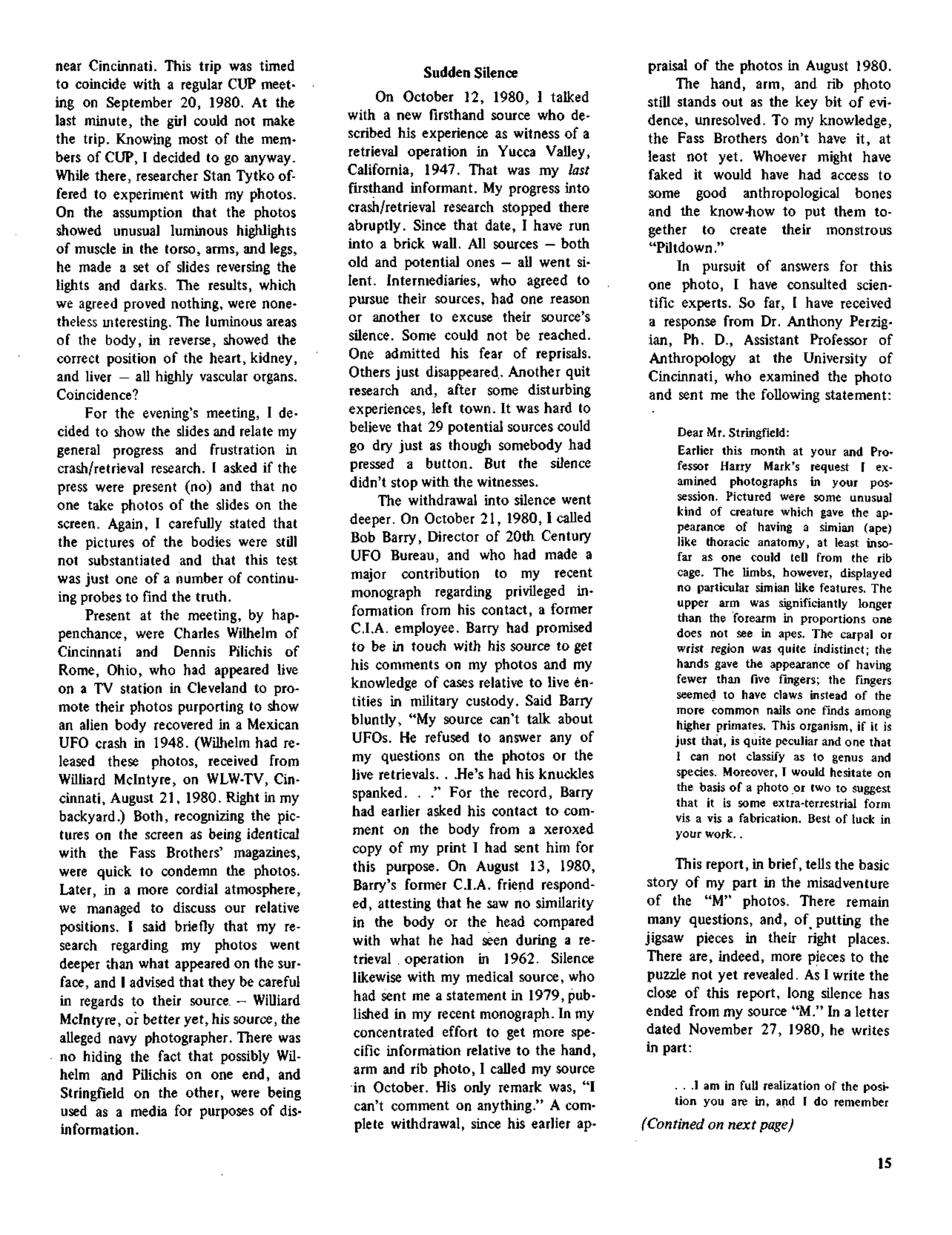 Mufon Ufo Journal 1980 12. December