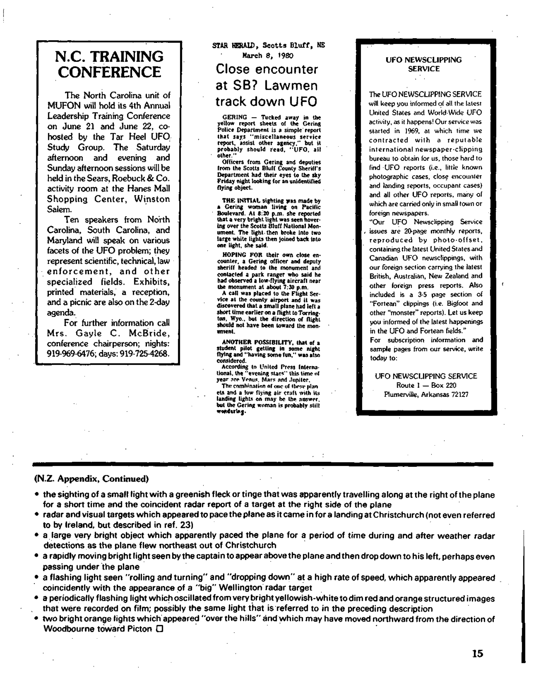 Mufon Ufo Journal 1980 5. May