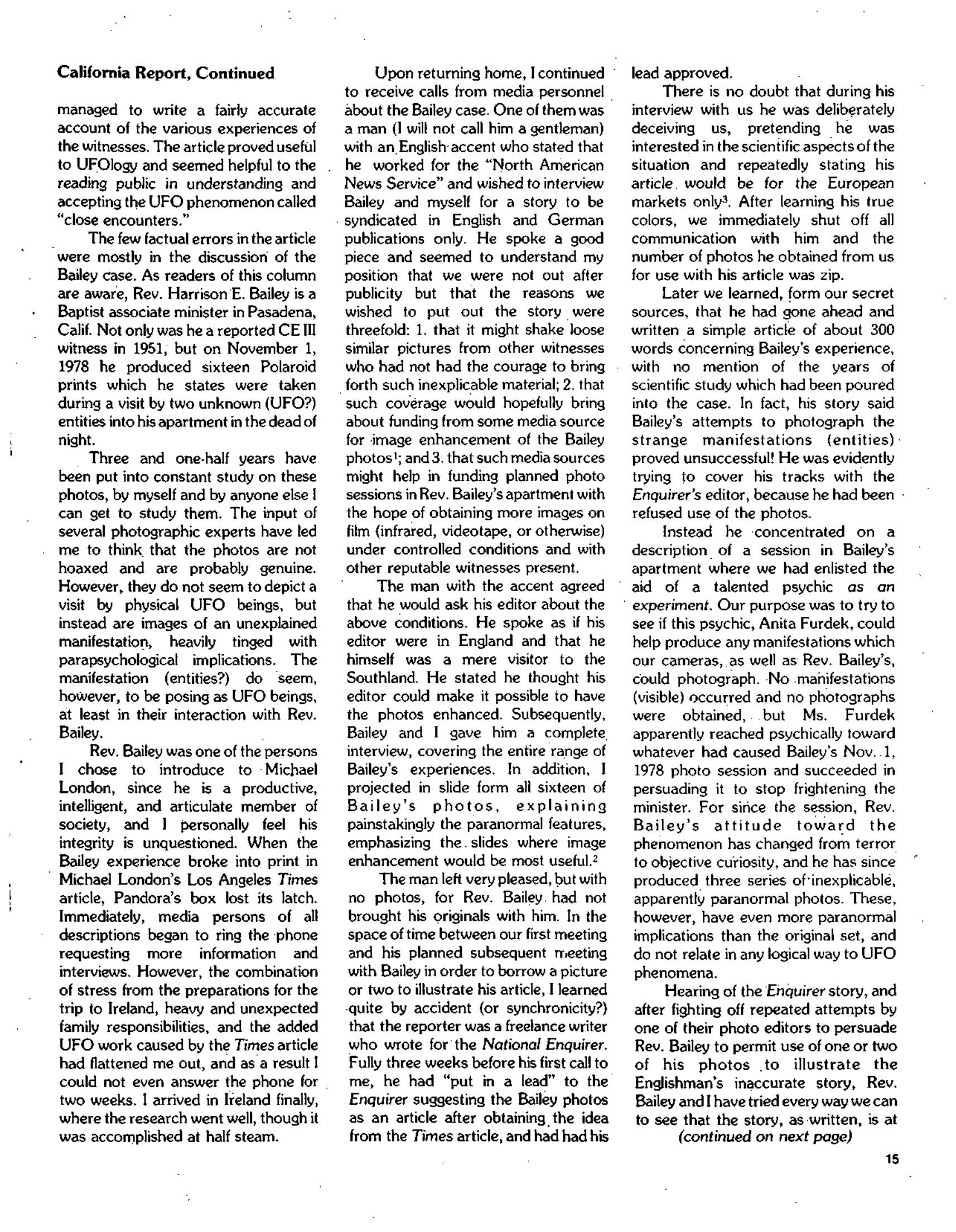 Mufon Ufo Journal 1982 10. October