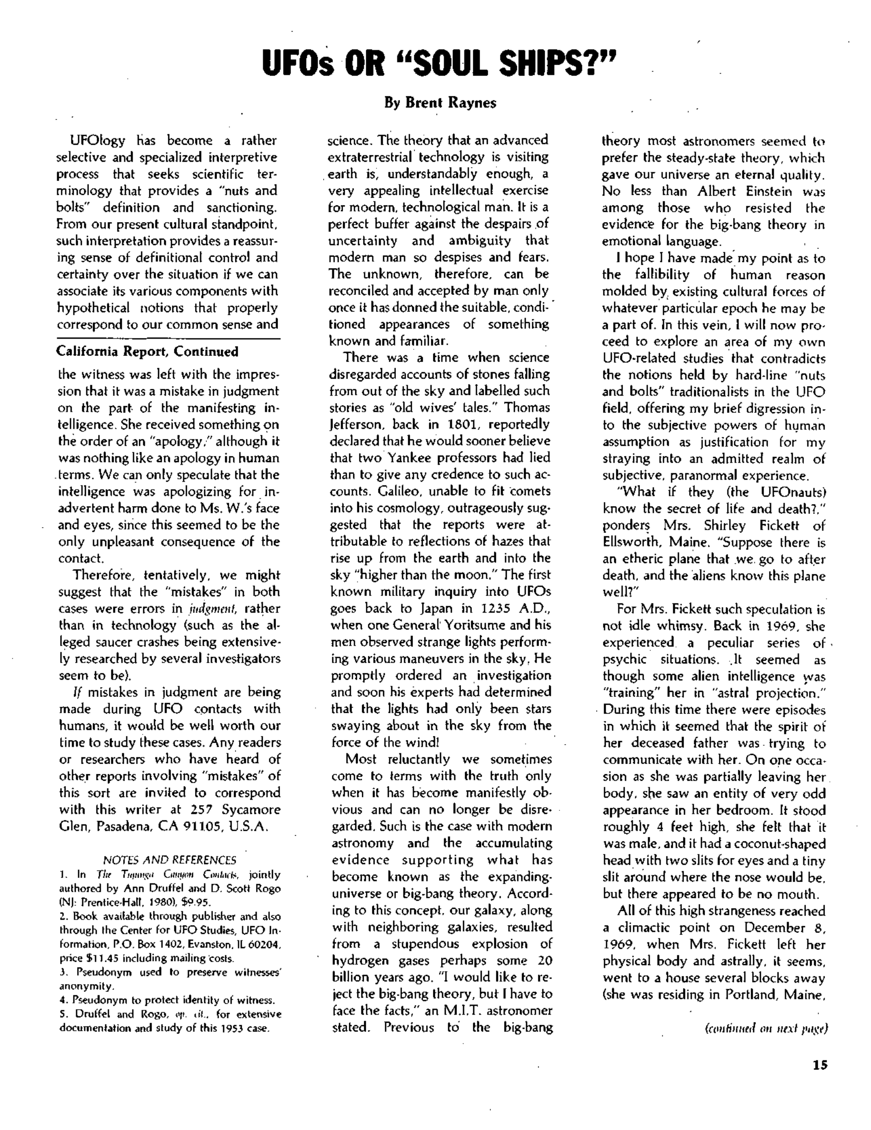 Mufon Ufo Journal 1982 2. February