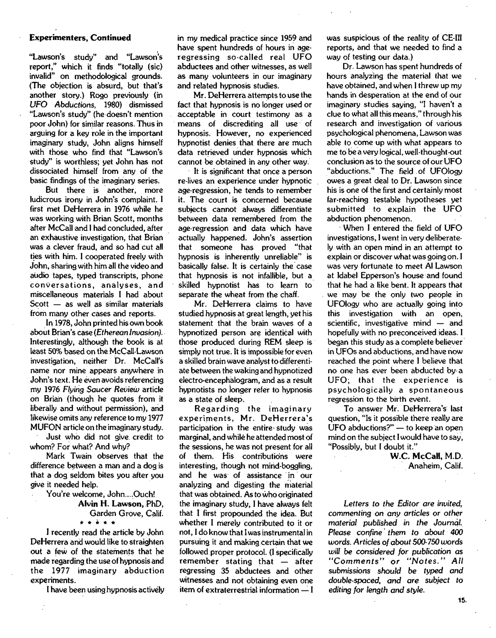 Mufon Ufo Journal 1983 3. March