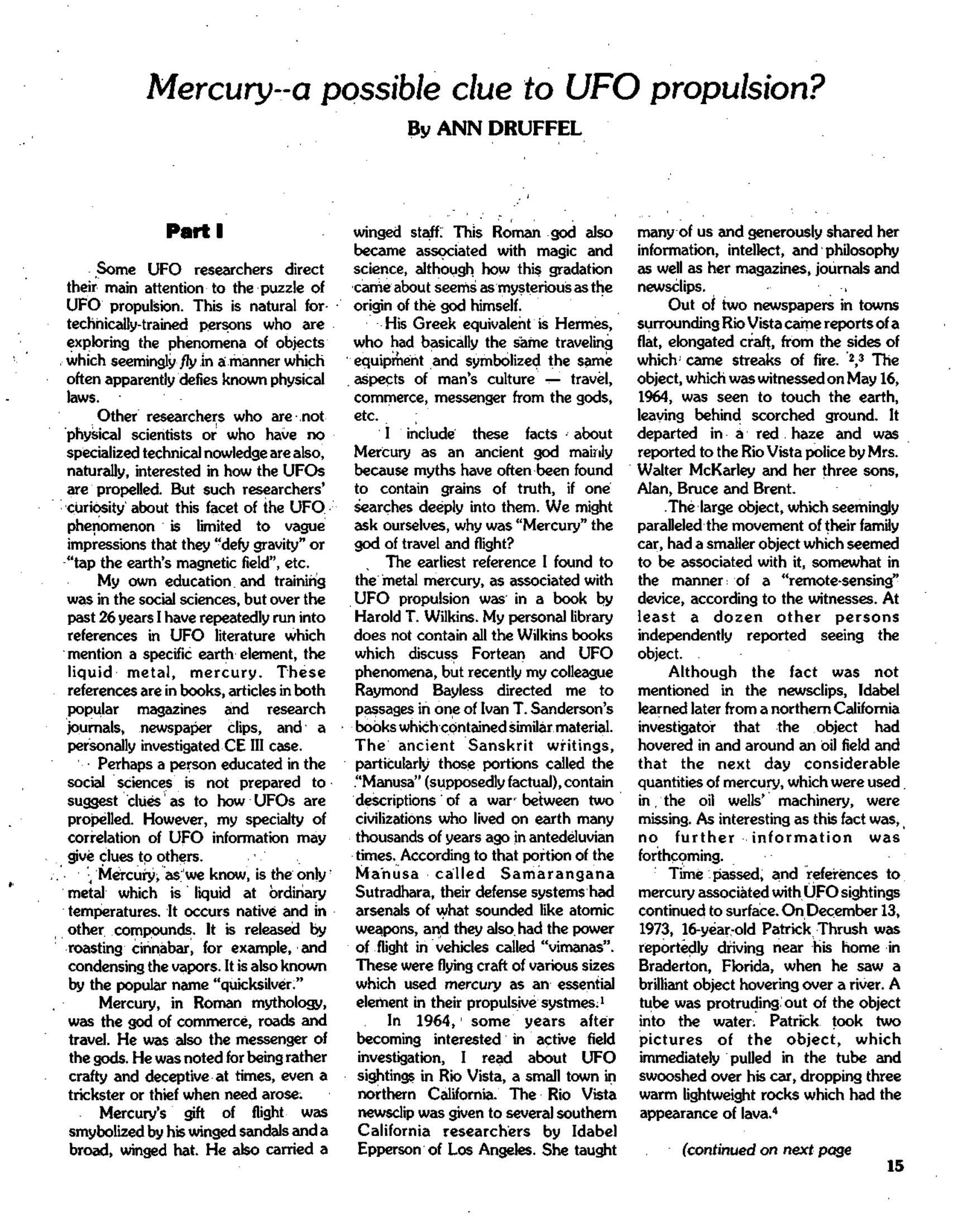 Mufon Ufo Journal 1984 7. 8. July August