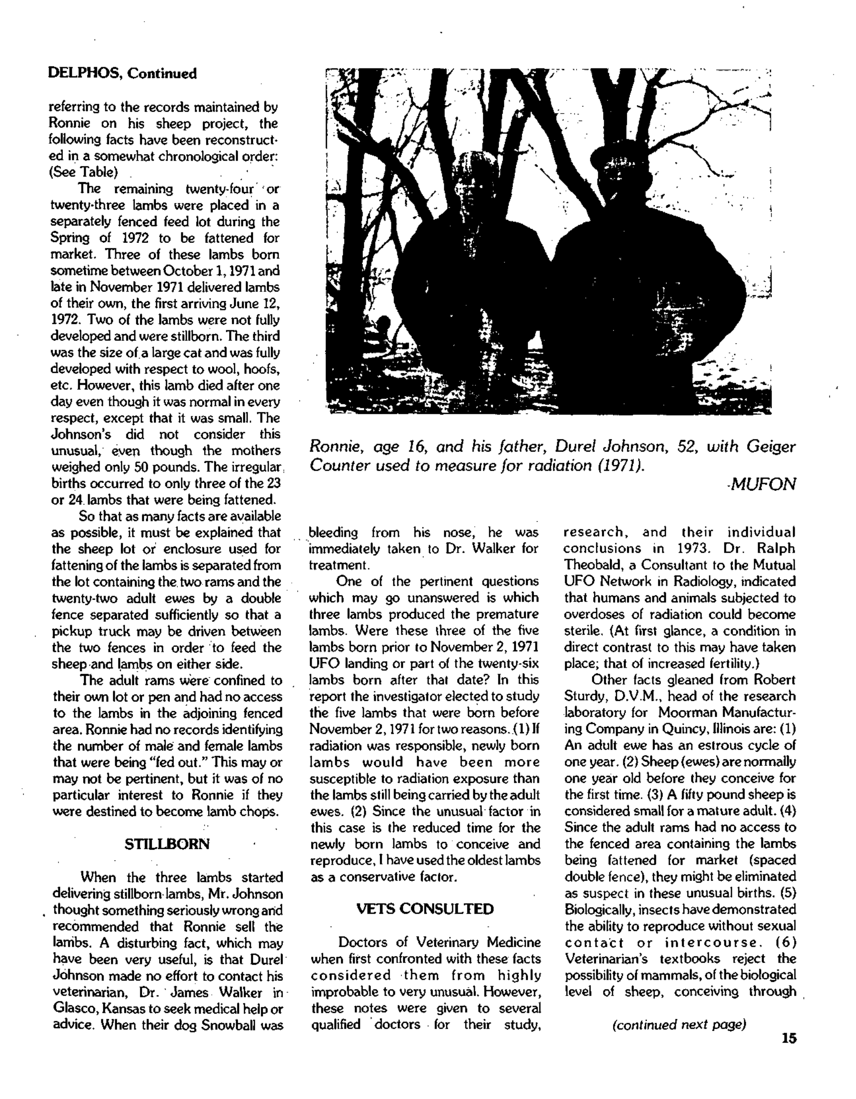 Mufon Ufo Journal 1986 1. January