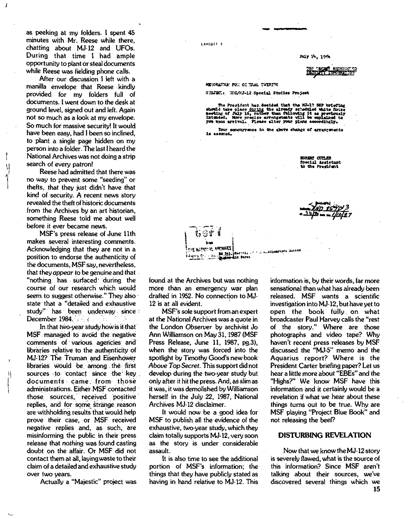 Mufon Ufo Journal 1987 12. December
