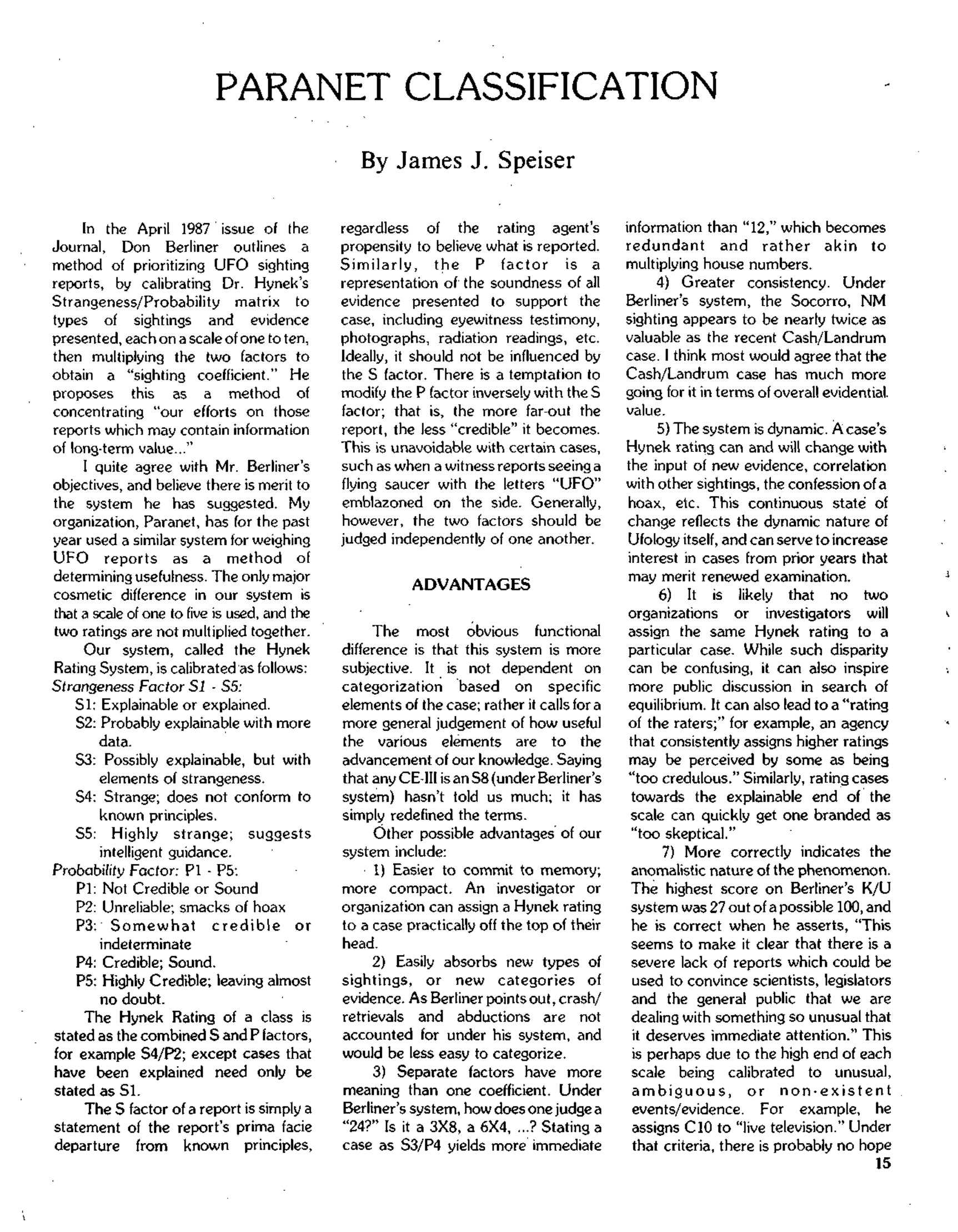 Mufon Ufo Journal 1987 6. June
