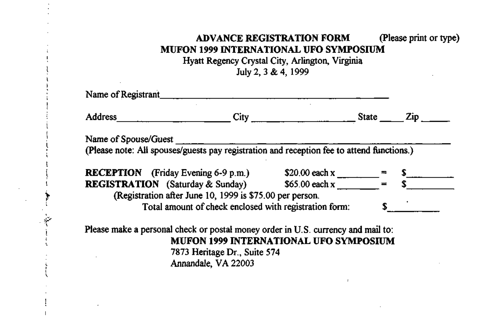 Mufon Ufo Journal 1999 5. May