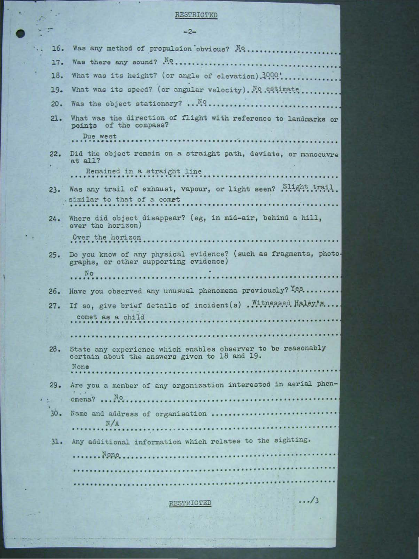 Australia Ufo Disclosure 12, 371P File A703 580 1 1 Part 7 646548