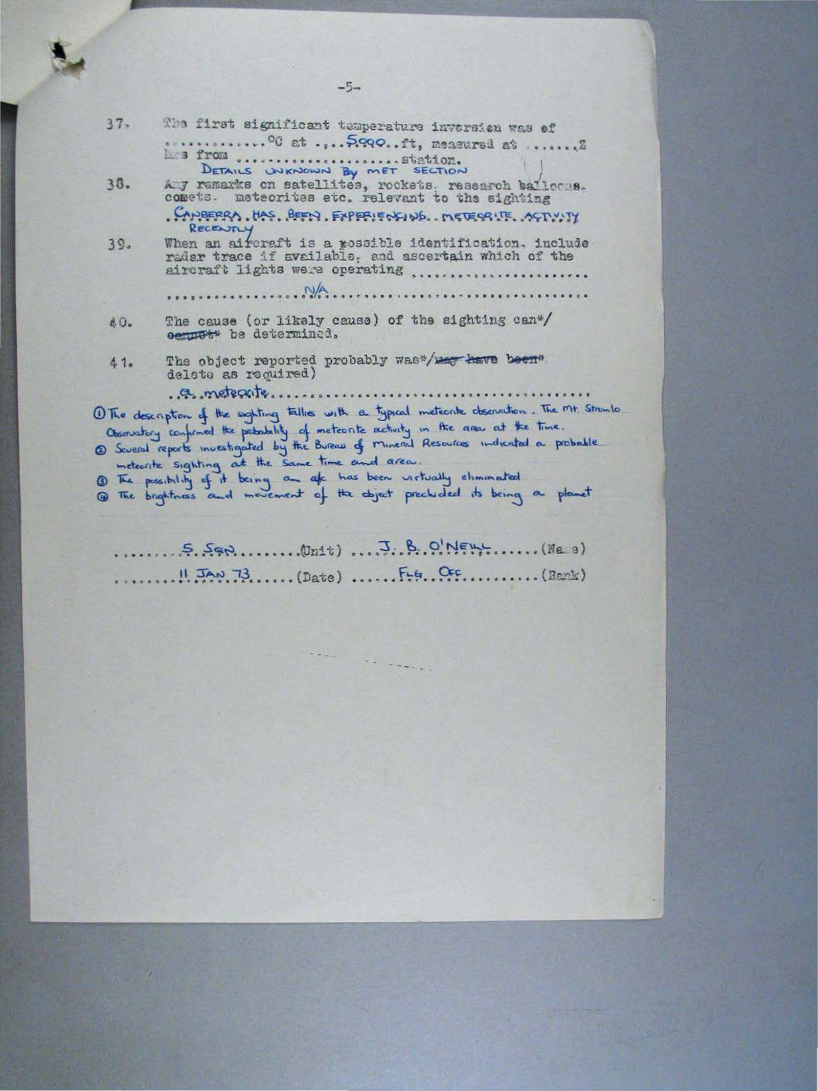 Australia Ufo Disclosure 24, 258P File A703 580 1 1 Part 20 646578