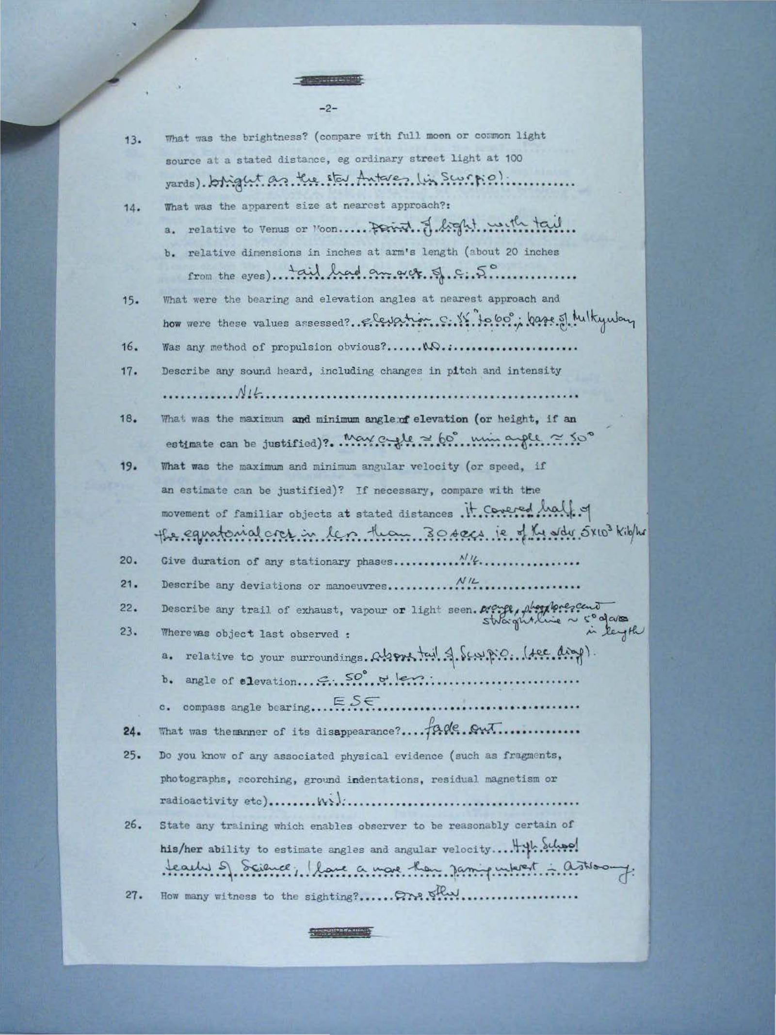 Australia Ufo Disclosure 26, 165P File A703 580 1 1 Part 22 646580