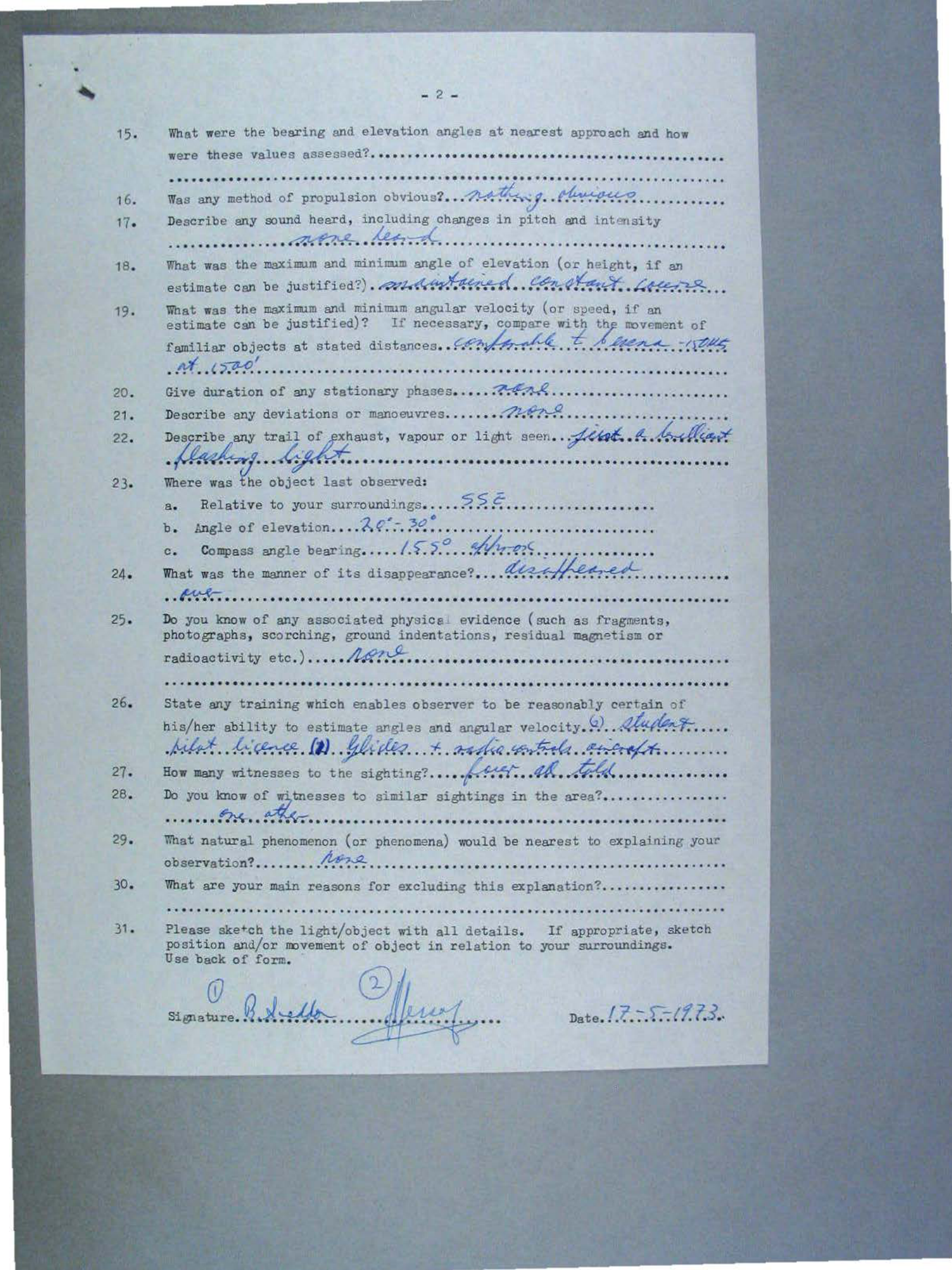 Australia Ufo Disclosure 29, 124P File A703 580 1 1 Part 25 646584