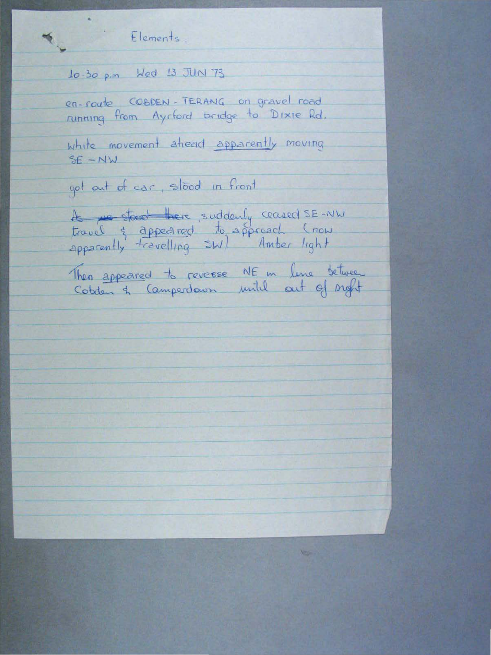 Australia Ufo Disclosure 30, 150P File A703 580 1 1 Part 26 646585