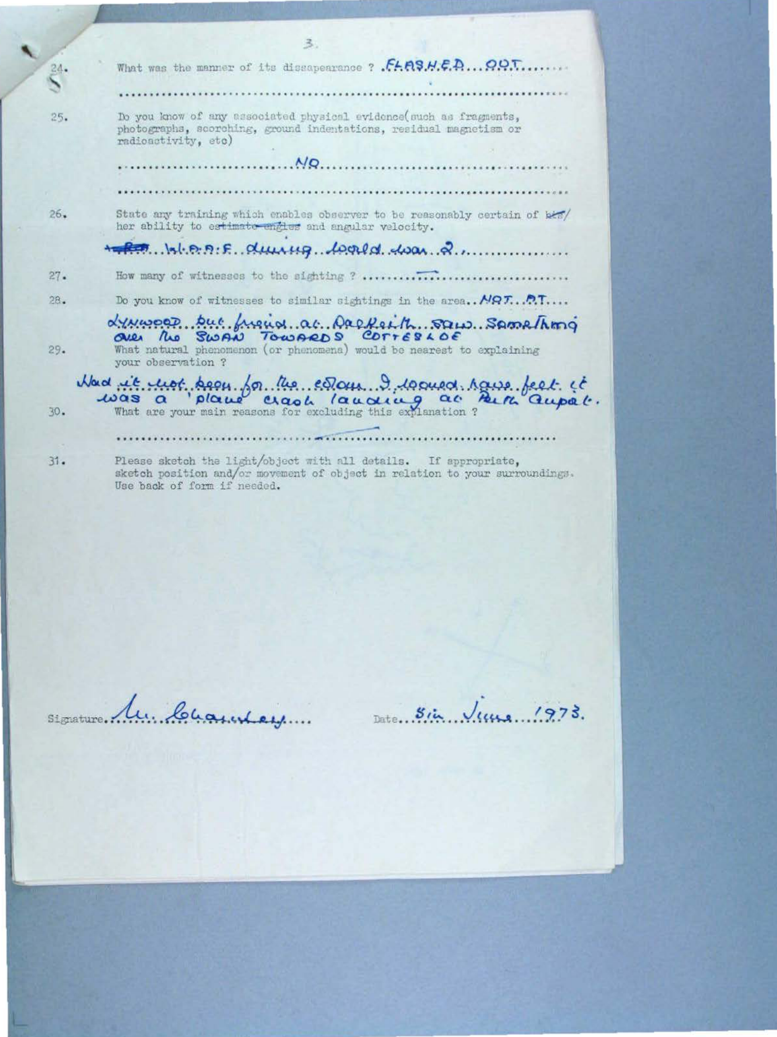 Australia Ufo Disclosure 31, 129P File A703 580 1 1 Part 28 646587