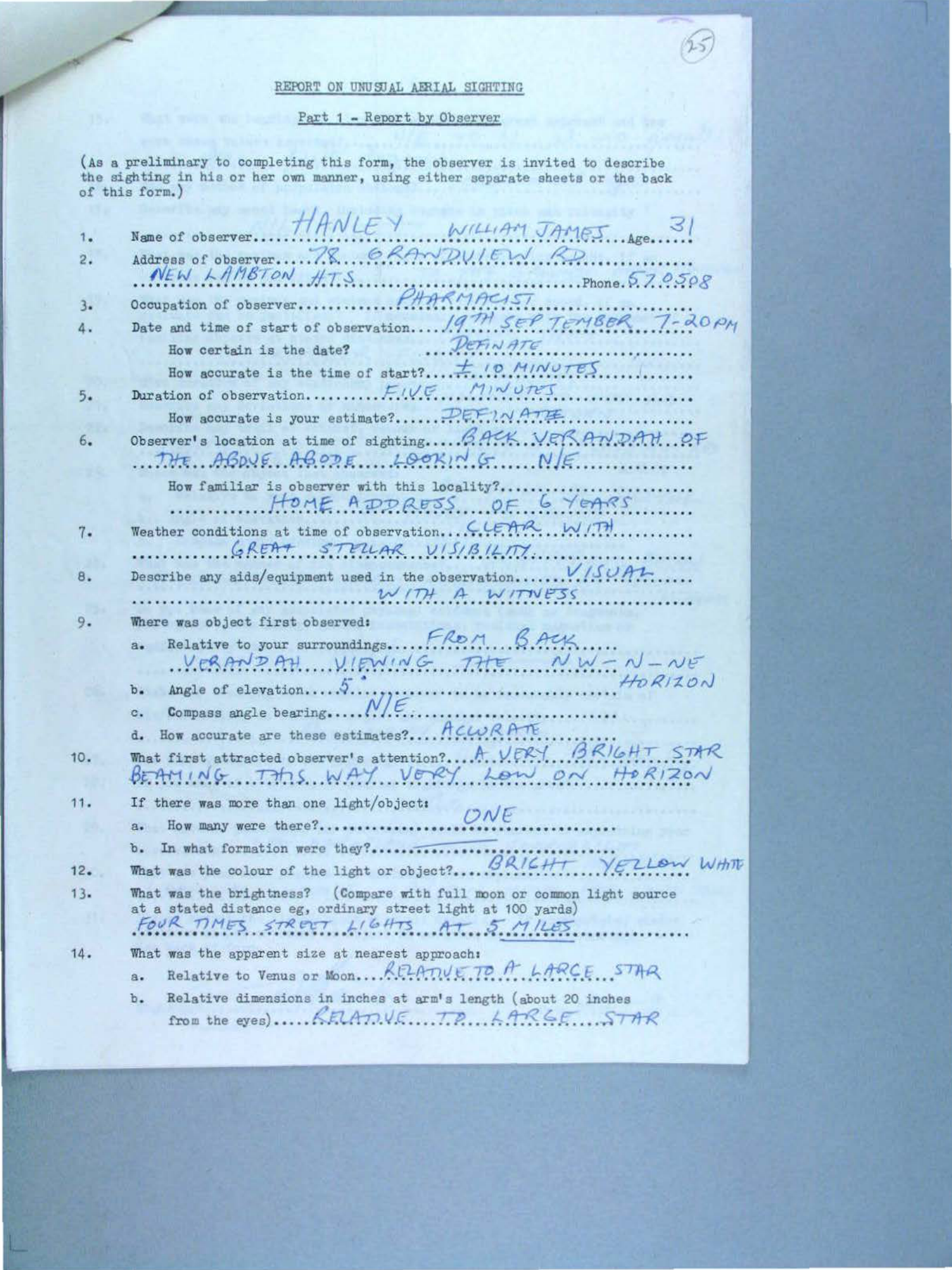 Australia Ufo Disclosure 33, 158P File A703 580 1 1 Part 31 646590