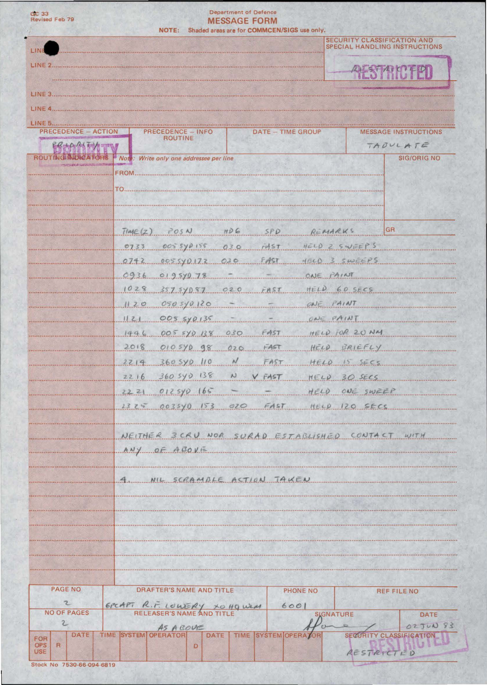 Australia Ufo Disclosure 48, 99P File A9755 8 3533443