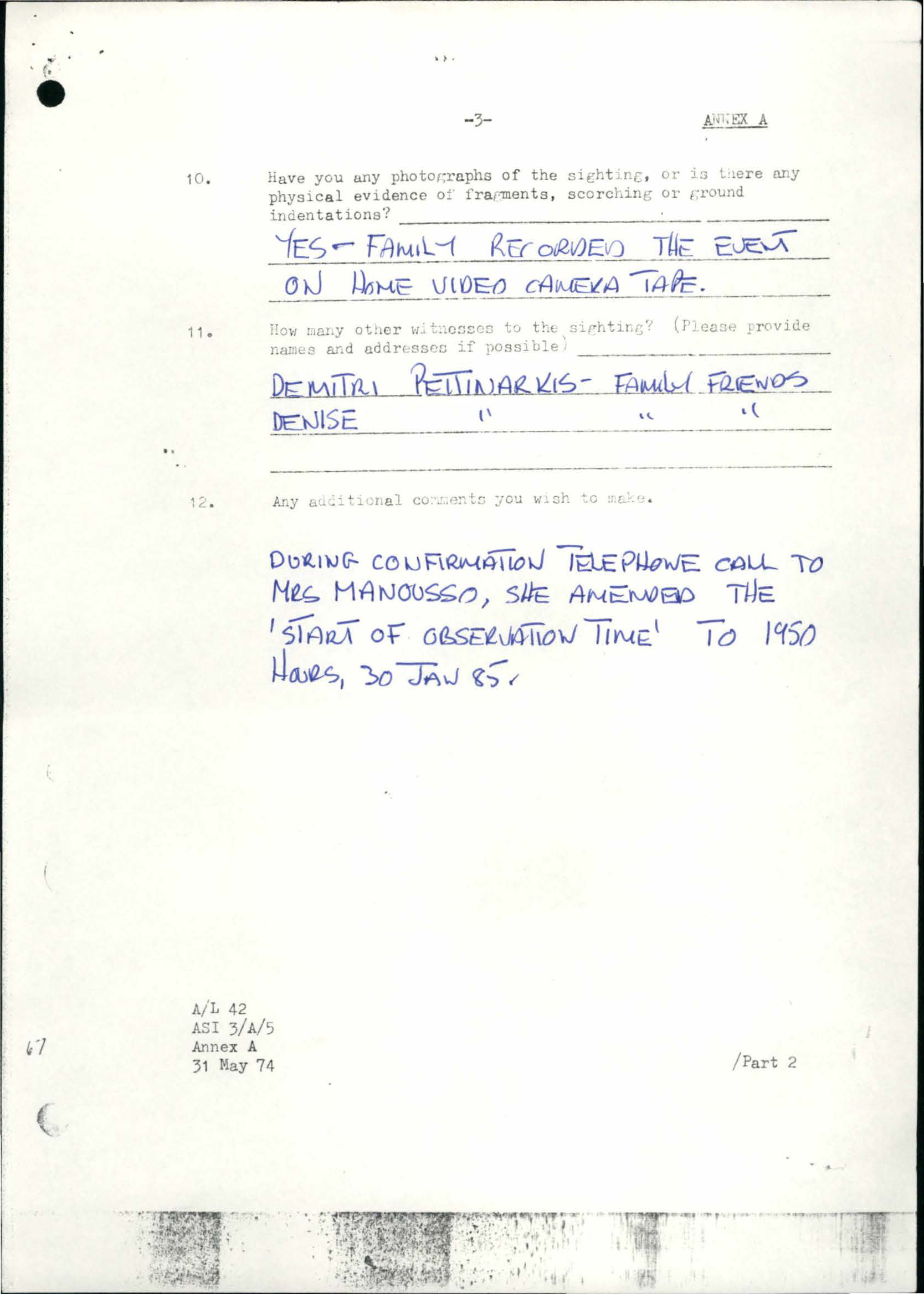 Australia Ufo Disclosure 50, 92P File A9755 14 3533481