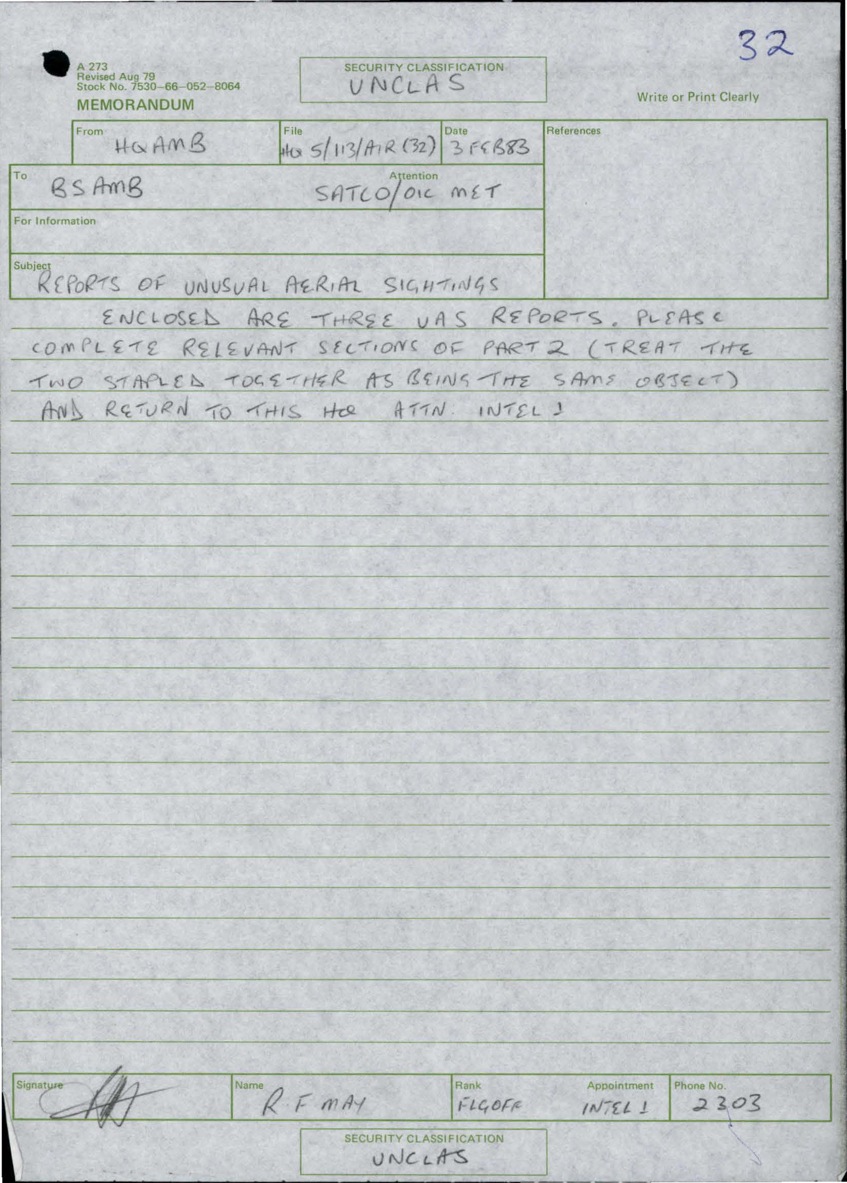 Australia Ufo Disclosure 51, 132P File A9755 15 3533503