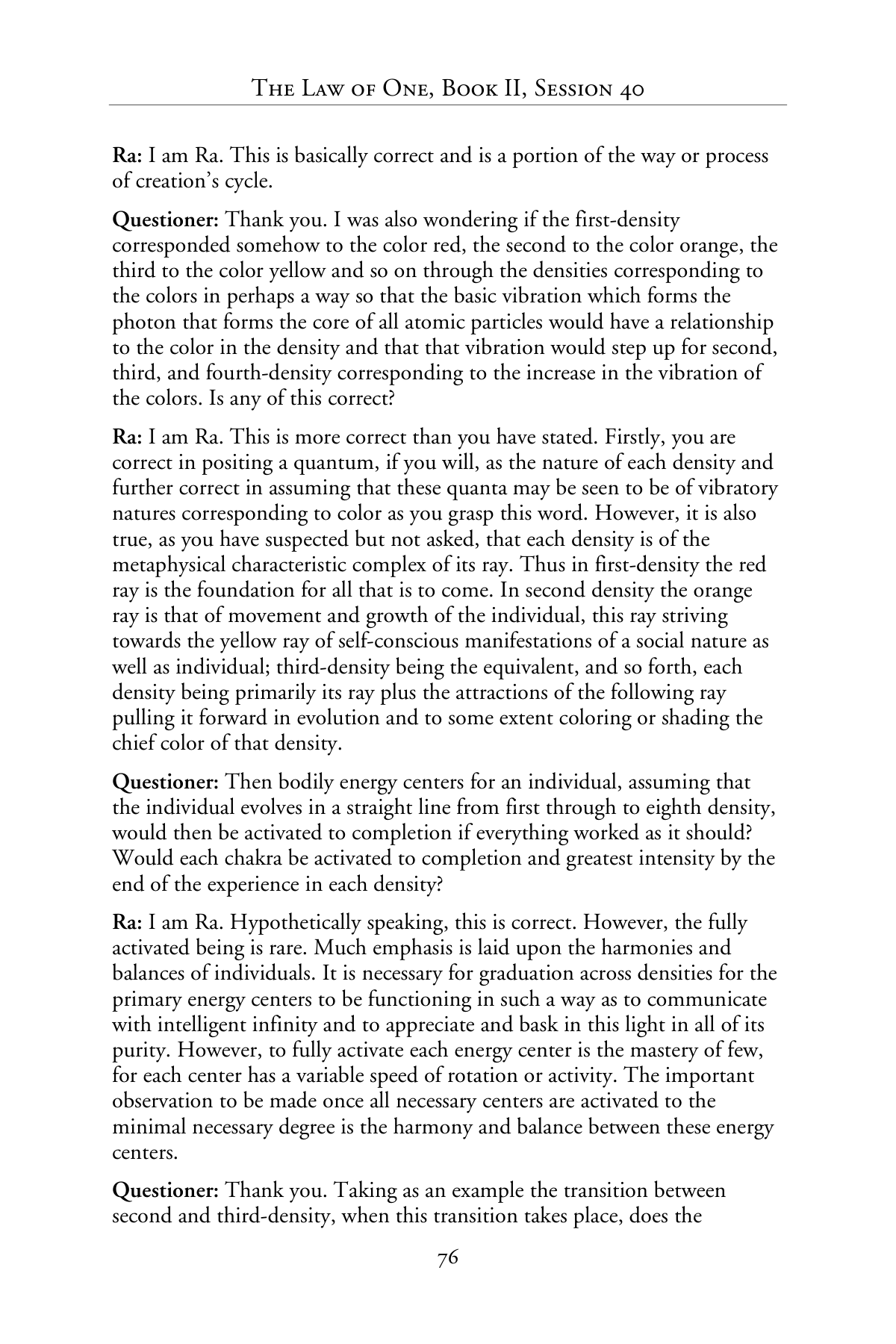 The Law Of One Book 2, 126P