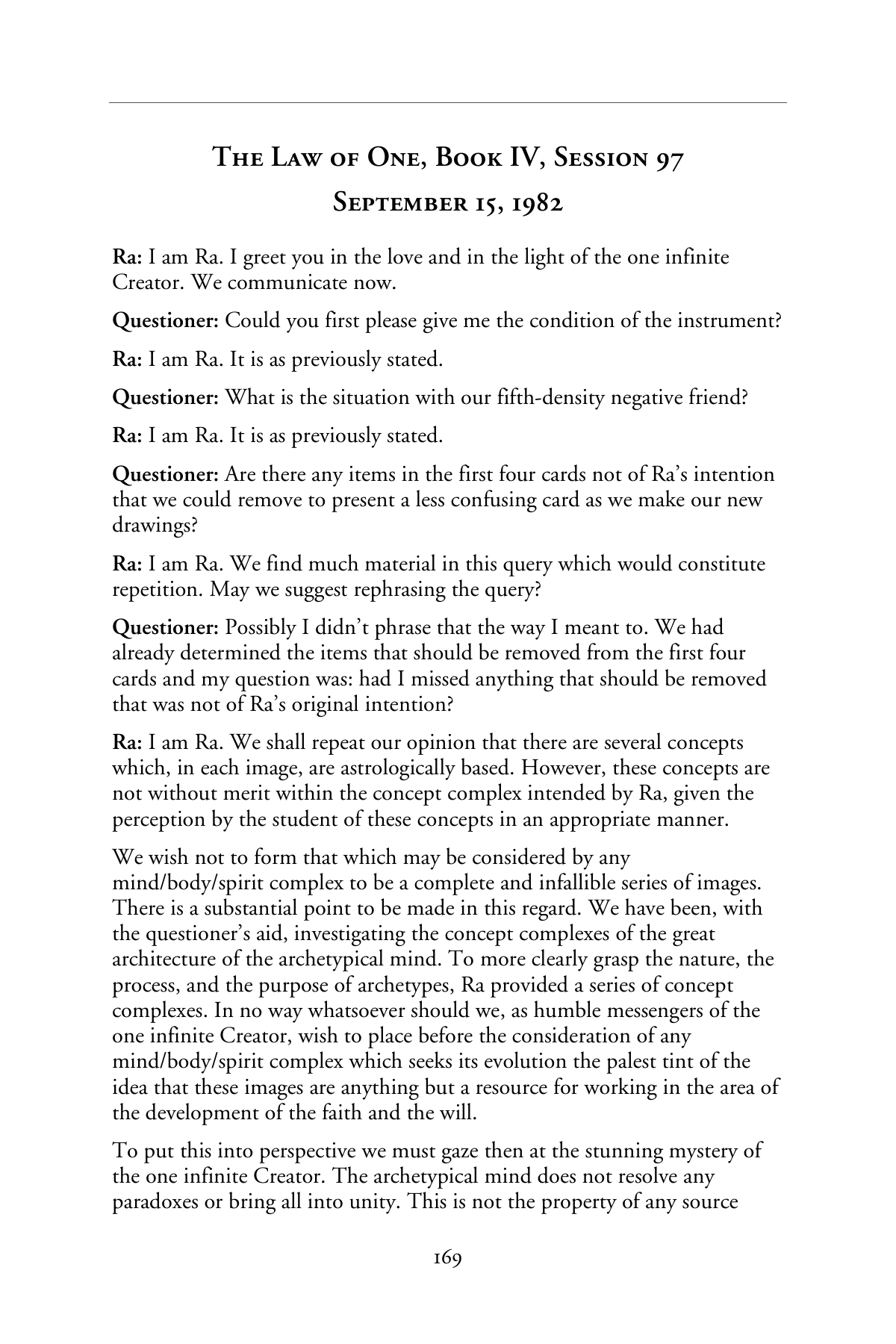 The Law Of One Book 4, 210P