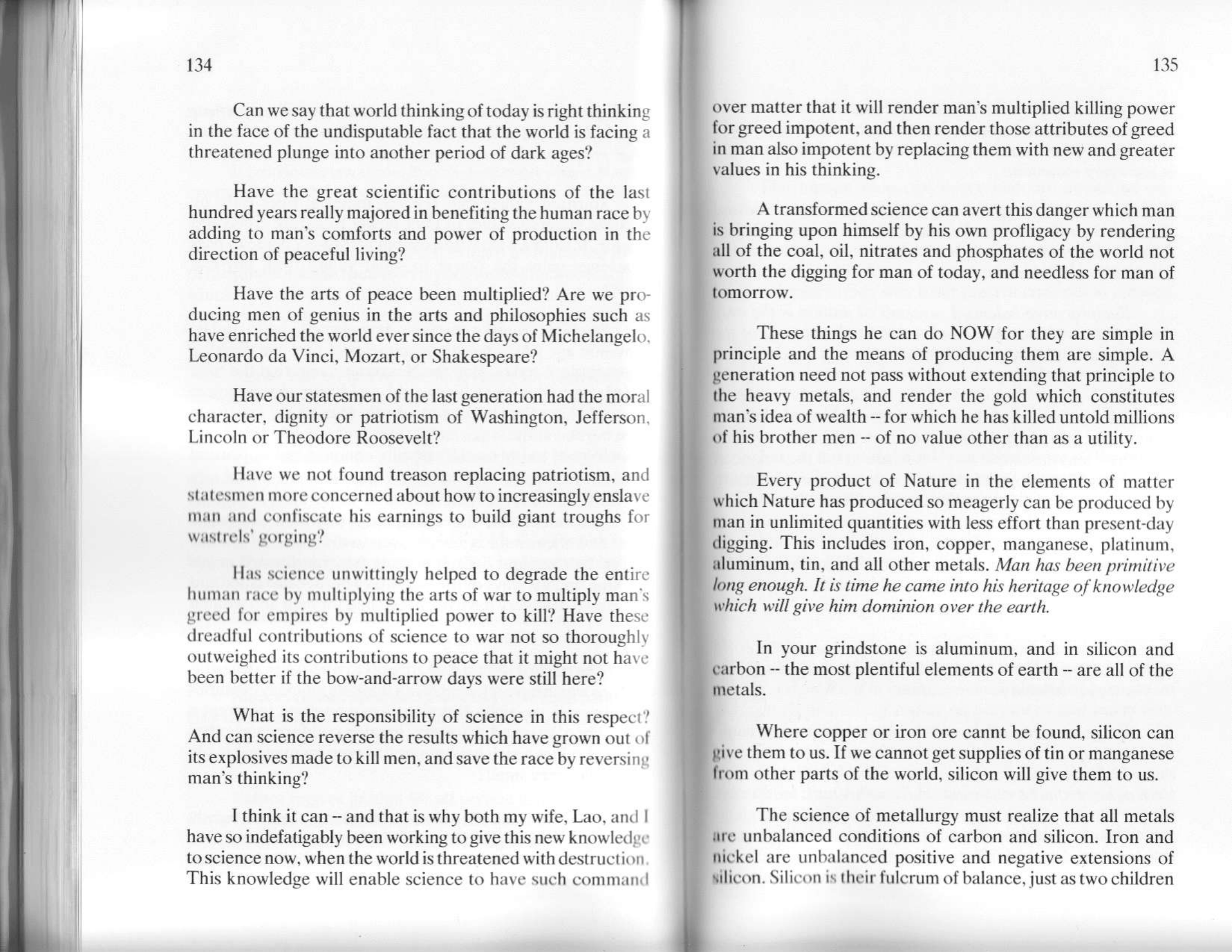 Walter Russell A New Concept Of The Universe, 98P