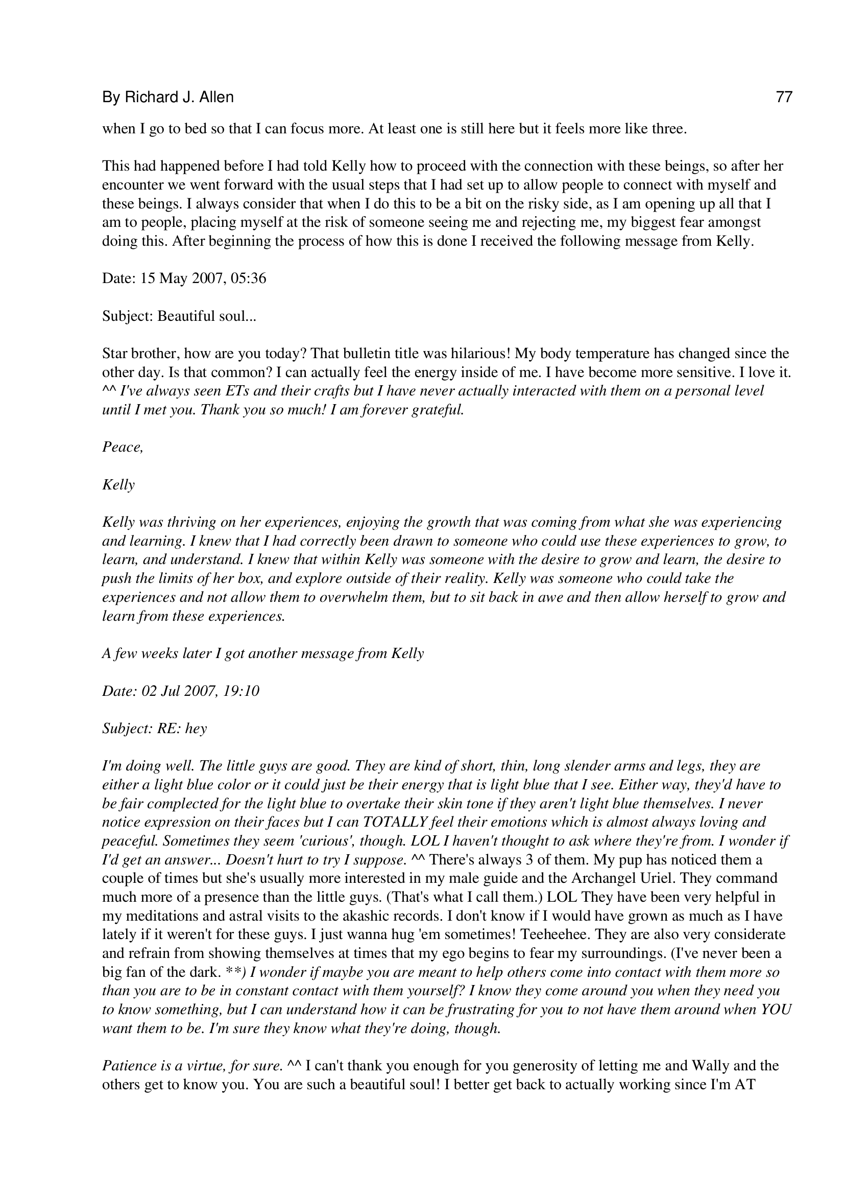 Alien Within Richard Allen