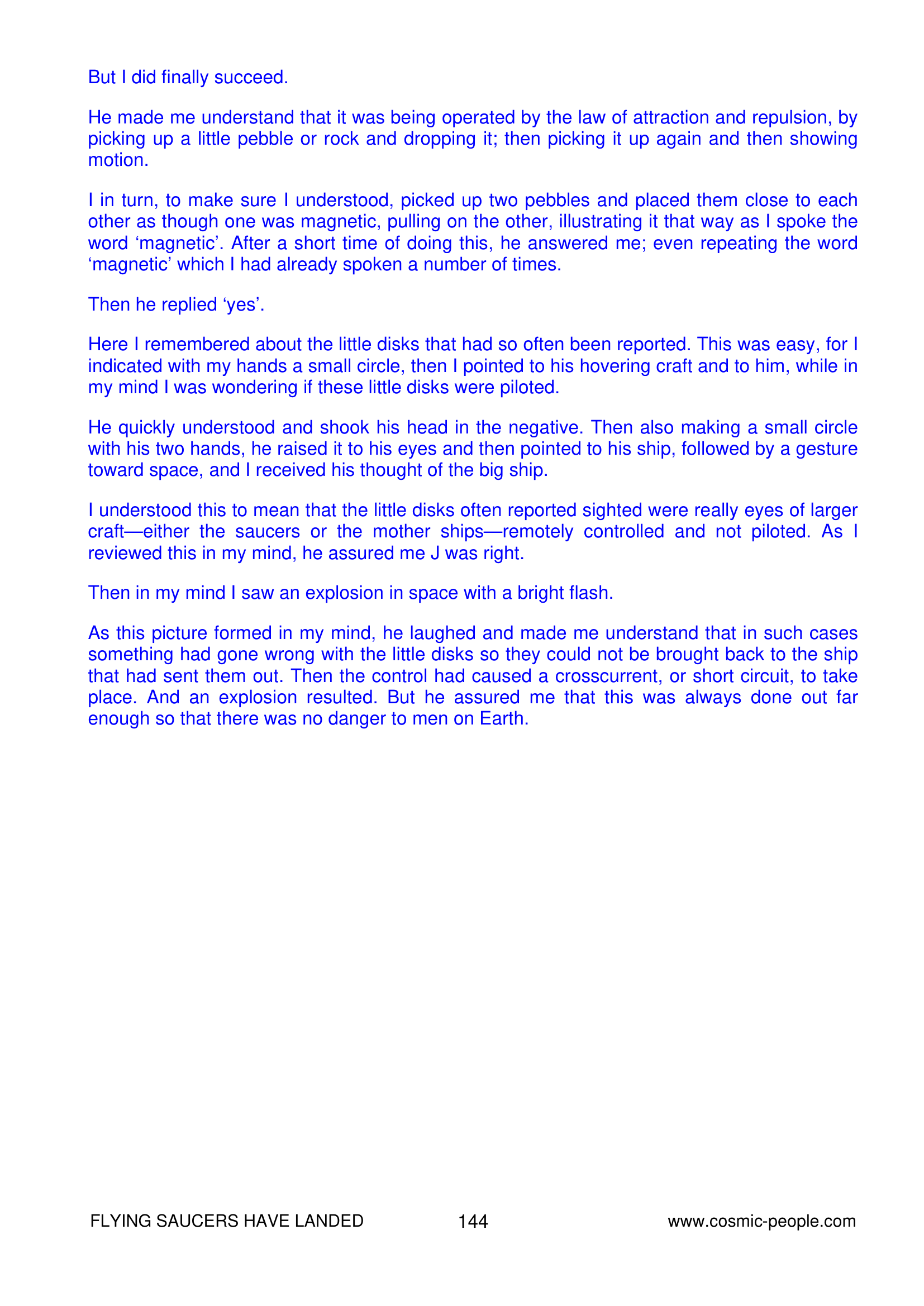 Flying Saucers Have Landed George Adamski