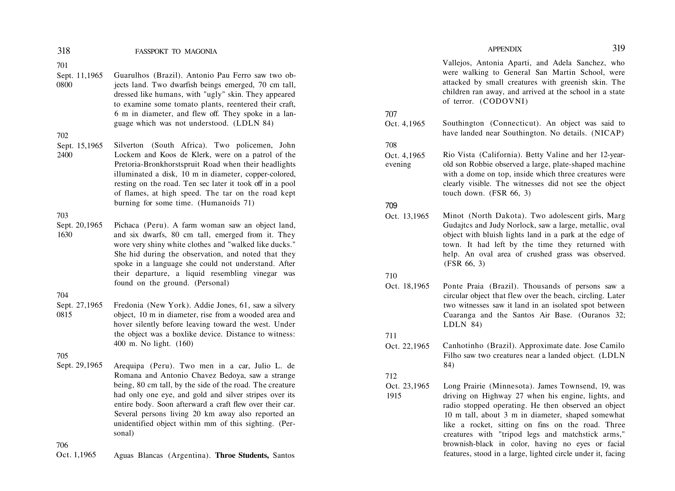 Jacques Vallee Passport To Magonia