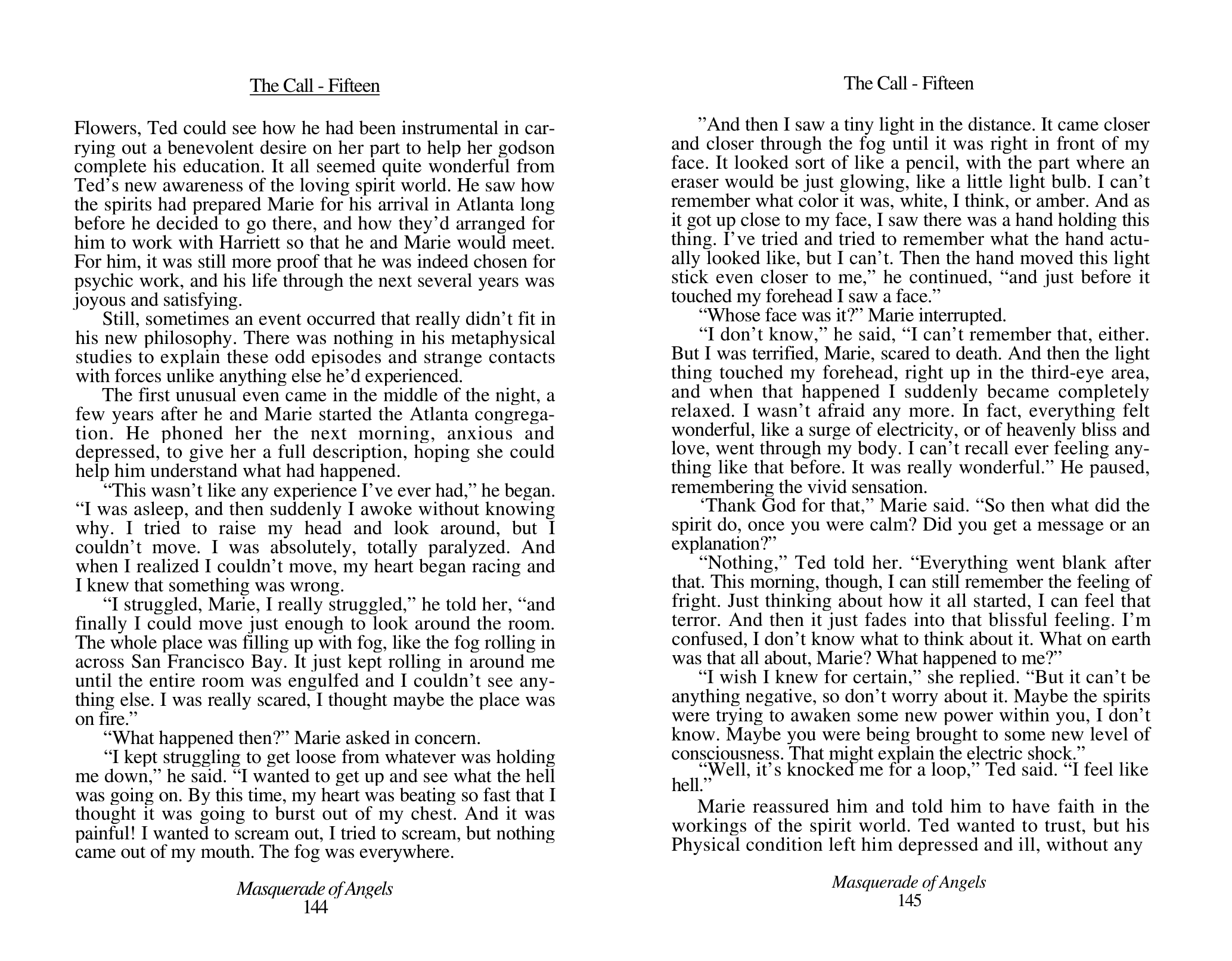 Masquerade Of Angels Karla Turner