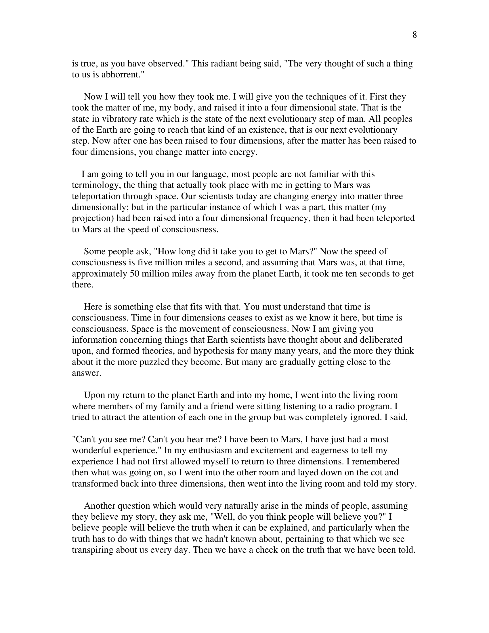 My Trip To Mars William Ferguson