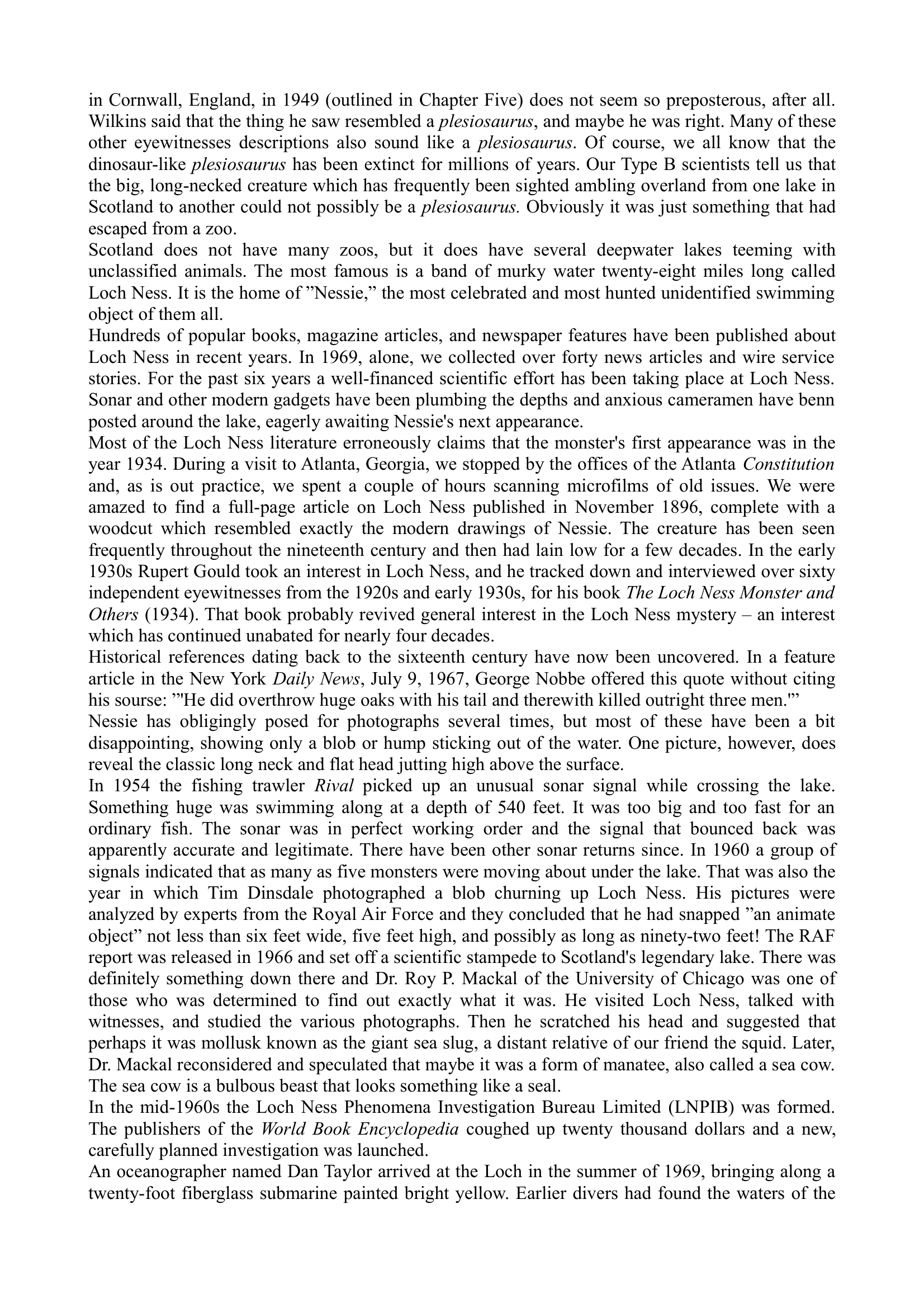 Mysterious Beings John Keel