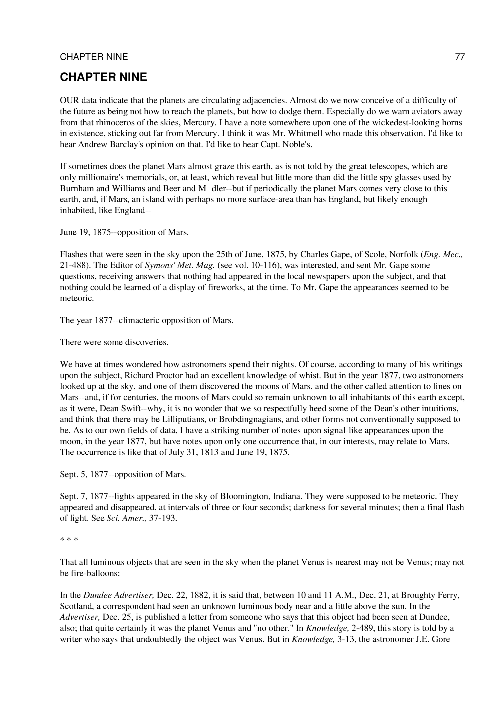 New Lands Charles Fort