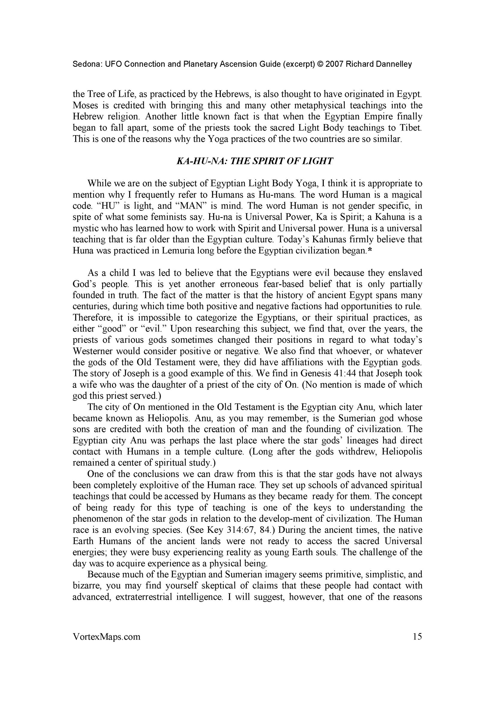 Sedona Ufo Connection Richard Dannelley