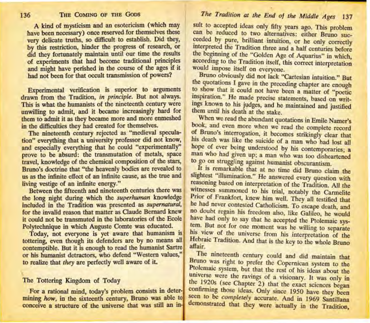 The Coming Of The Gods Jean Sendy